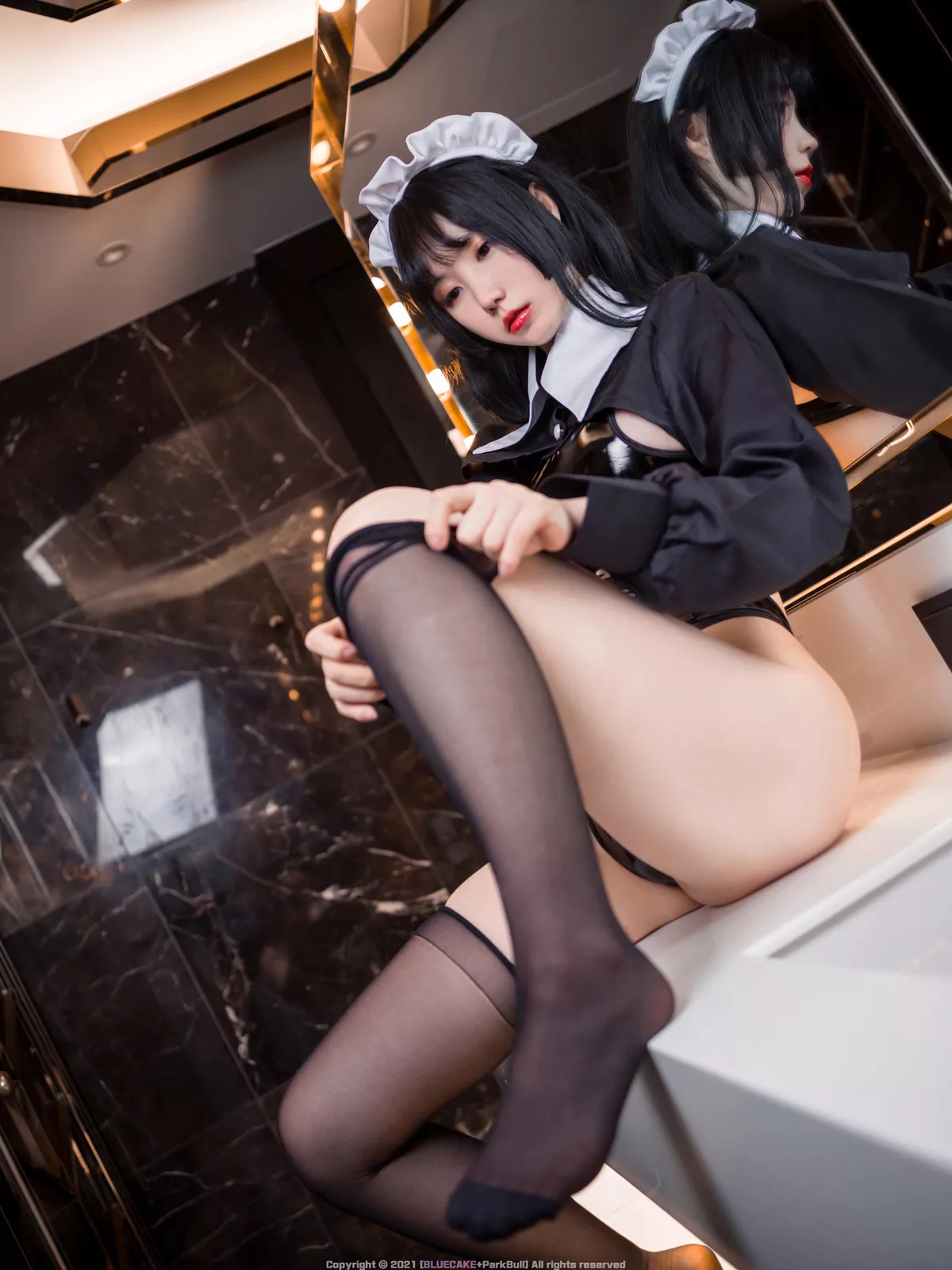 全集修正 Maid 高丽美人影像  蓝色蛋糕】 Jamong【BLUECAKE