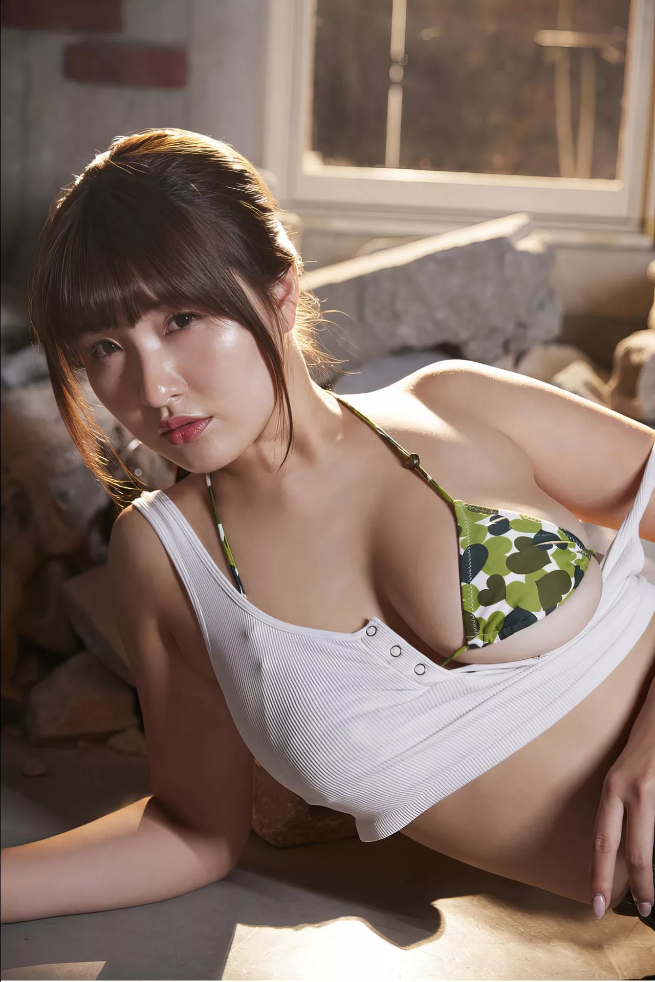 【百�k百中 原つむぎ艺术图集 Hara  必摄！まるごと】 ずっきゅん Tsumugi 全集修正