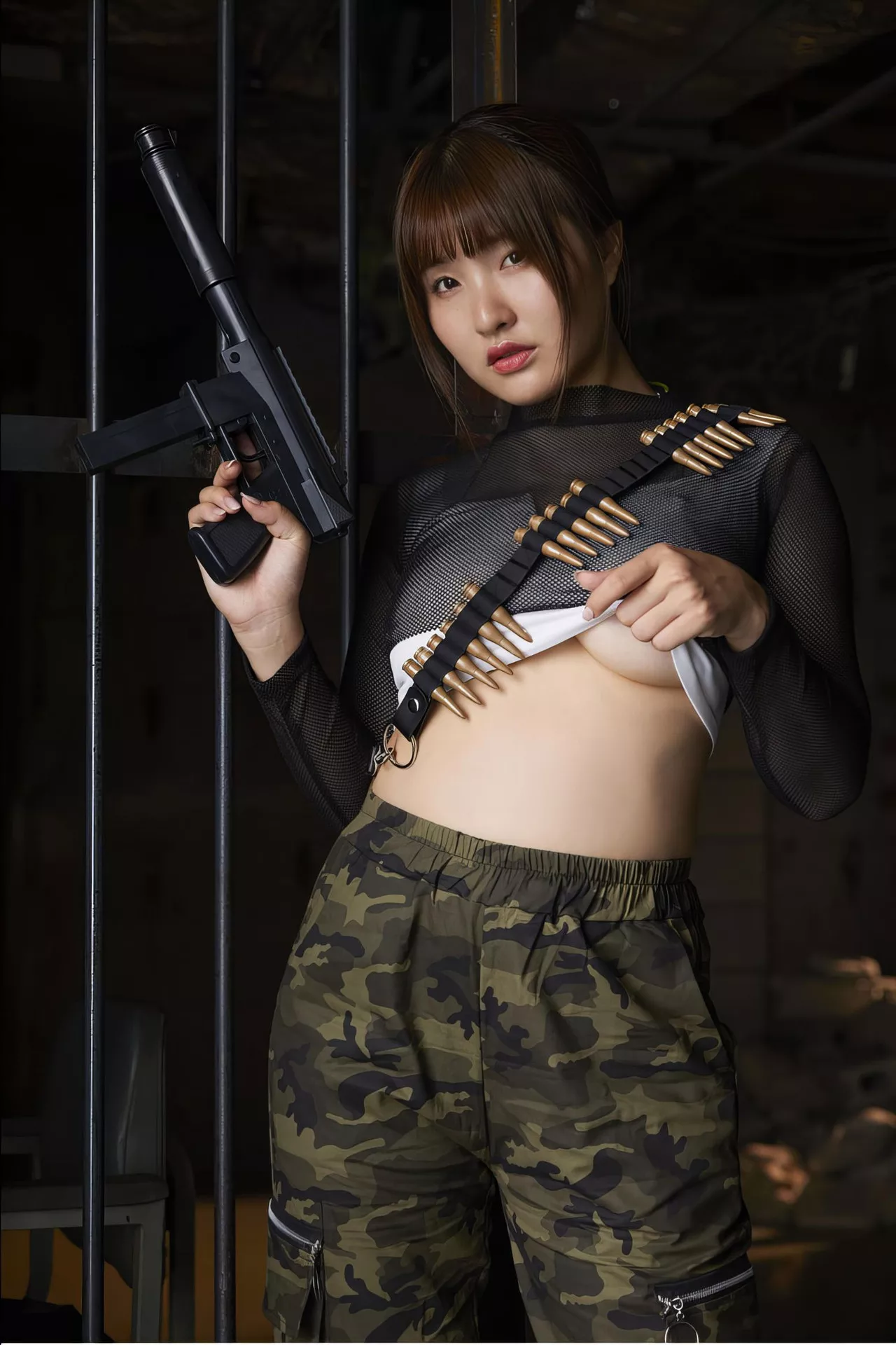 【百�k百中 原つむぎ艺术图集 Hara  必摄！まるごと】 ずっきゅん Tsumugi 全集修正