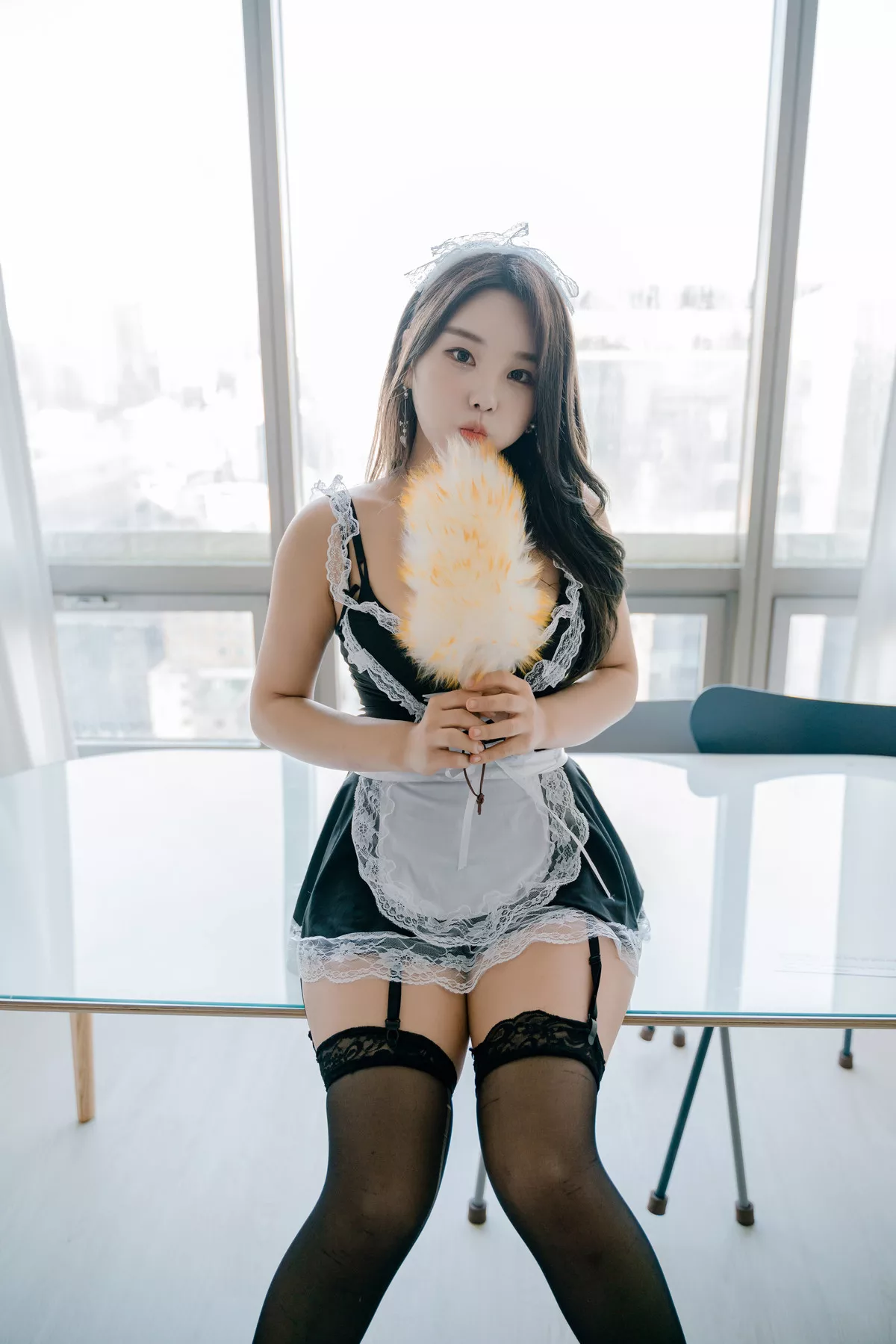 No.1 圣光生活】  高丽尤物摄影 Photolife Zzyuri Zzyuri 【SAINT Maid(46P)