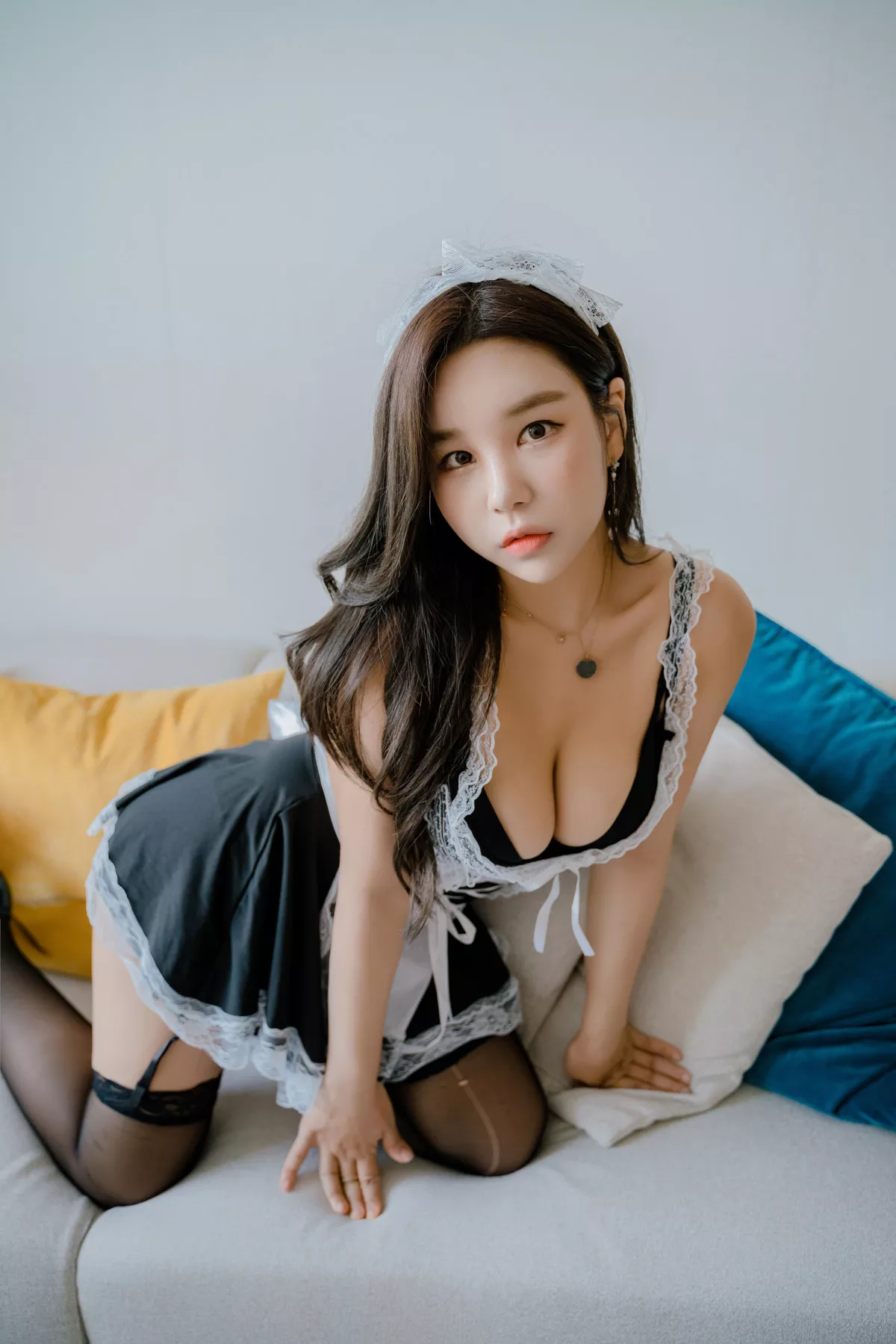 No.1 圣光生活】  高丽尤物摄影 Photolife Zzyuri Zzyuri 【SAINT Maid(46P)