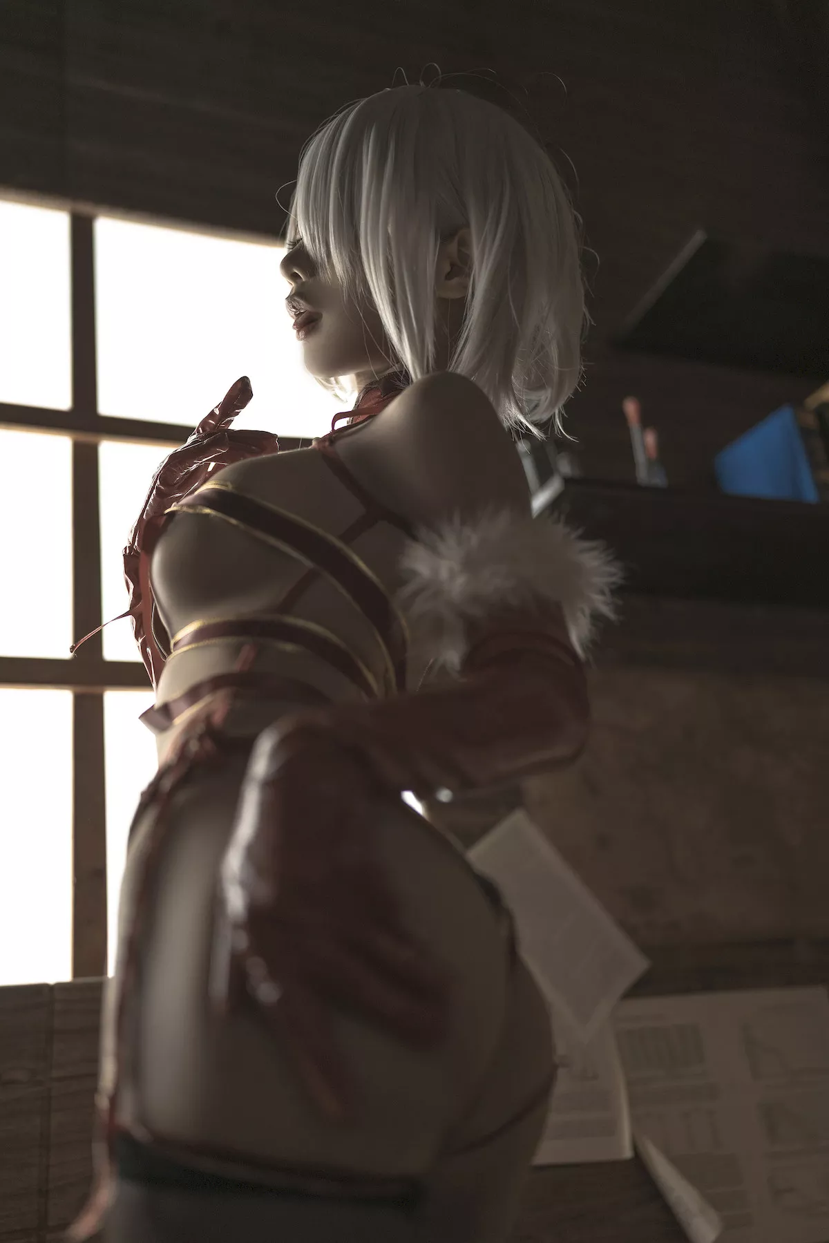 诱惑密拍 美女Cosplay 圣诞 蠢沫沫 2B Christmas