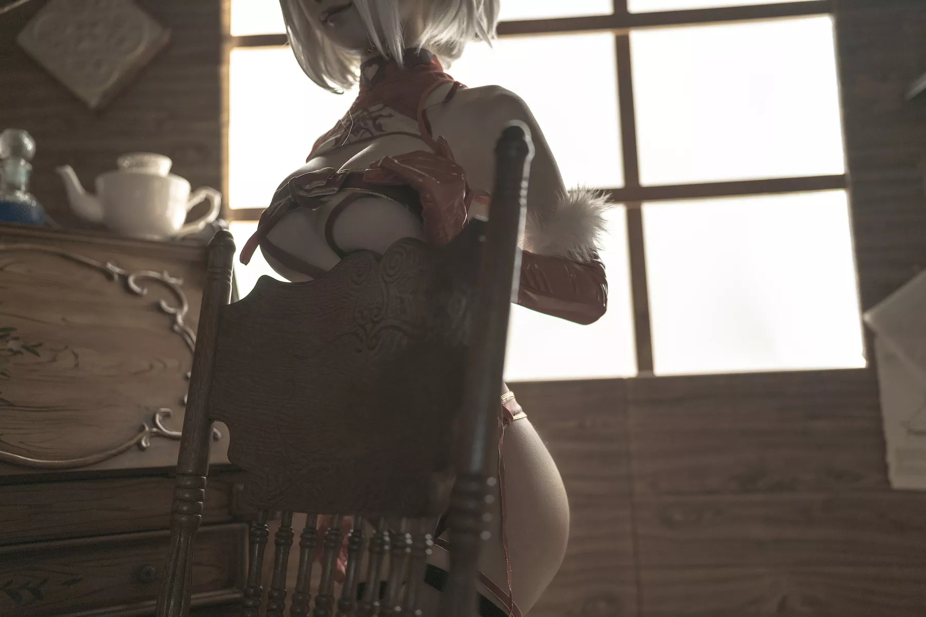 诱惑密拍 美女Cosplay 圣诞 蠢沫沫 2B Christmas