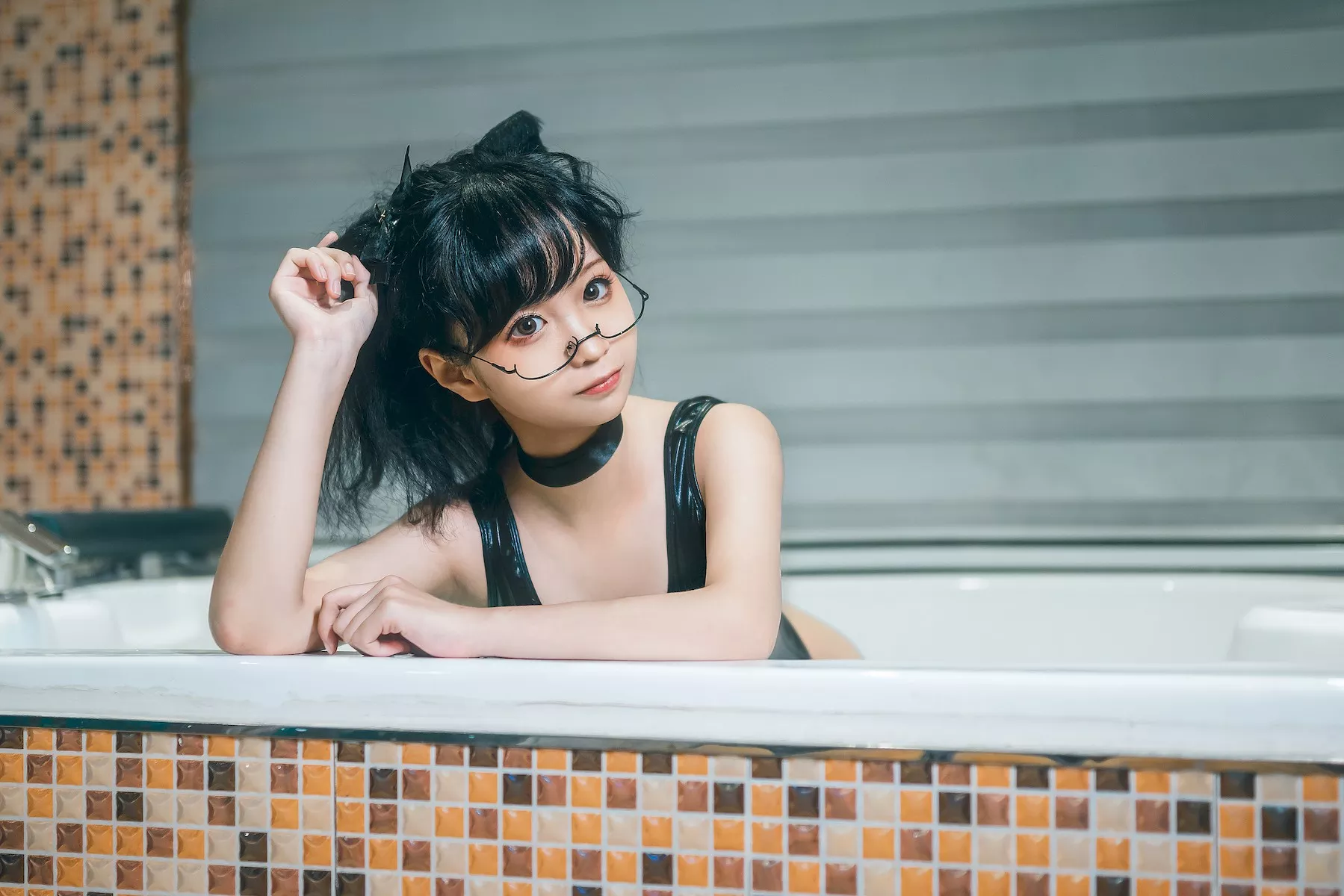 美女Cosplay  蠢沫沫 撩人私摄 猫耳死库水