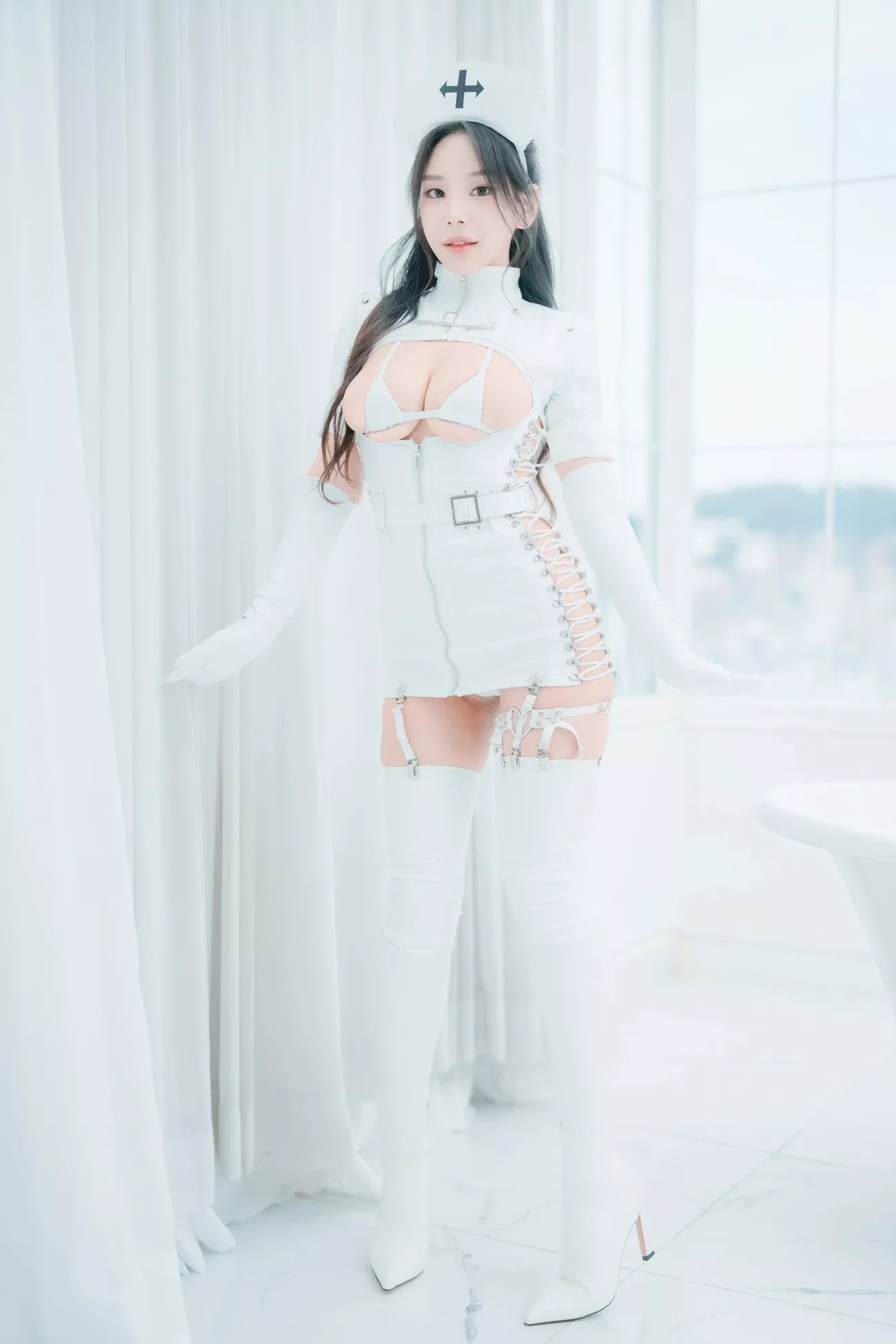 ZziZzi 【DJAWA大佳玩】 Healing  全集修正  White 高丽辣模艺术图