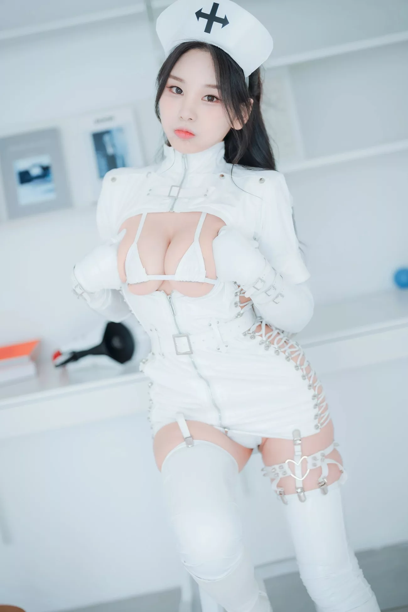 ZziZzi 【DJAWA大佳玩】 Healing  全集修正  White 高丽辣模艺术图