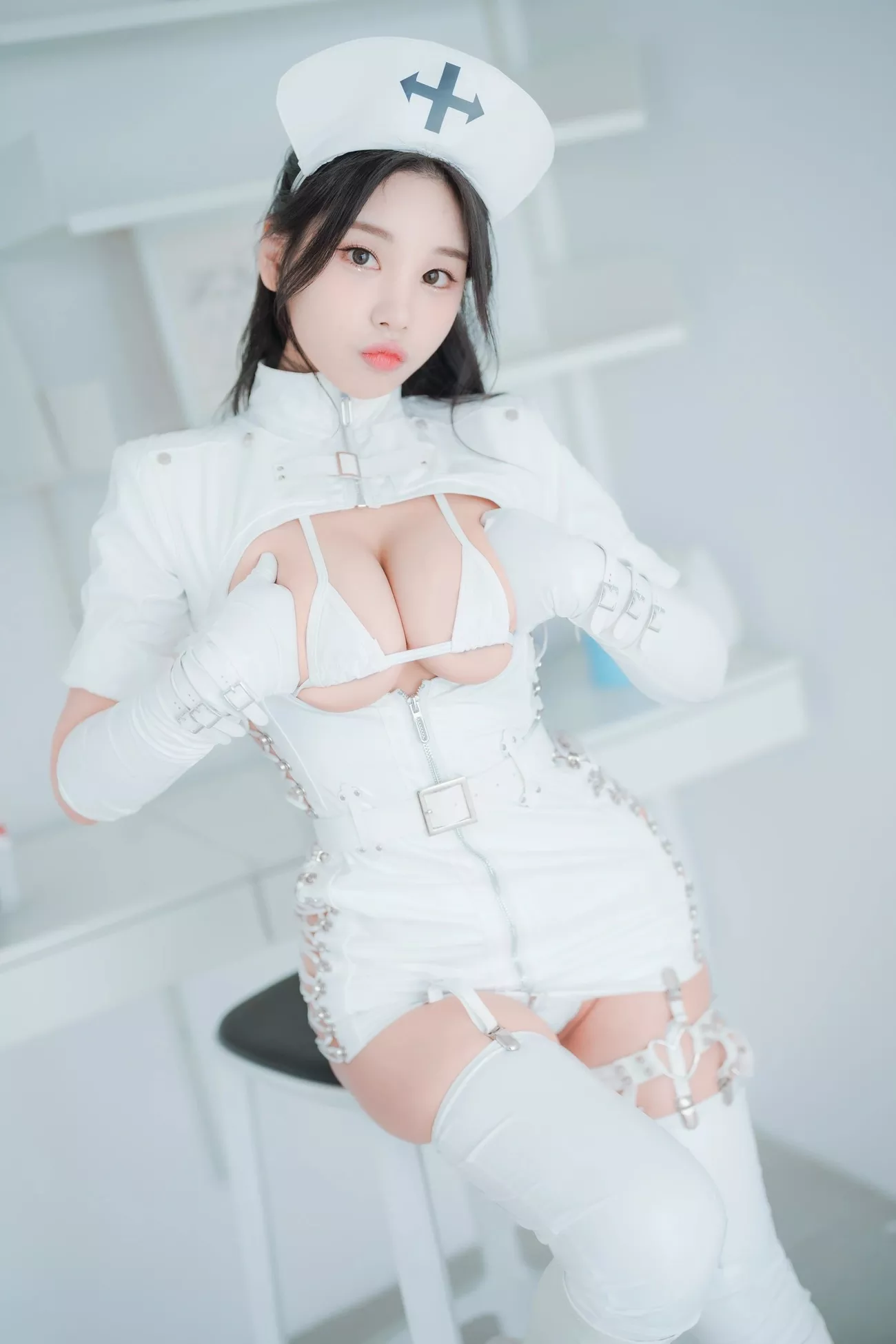 ZziZzi 【DJAWA大佳玩】 Healing  全集修正  White 高丽辣模艺术图