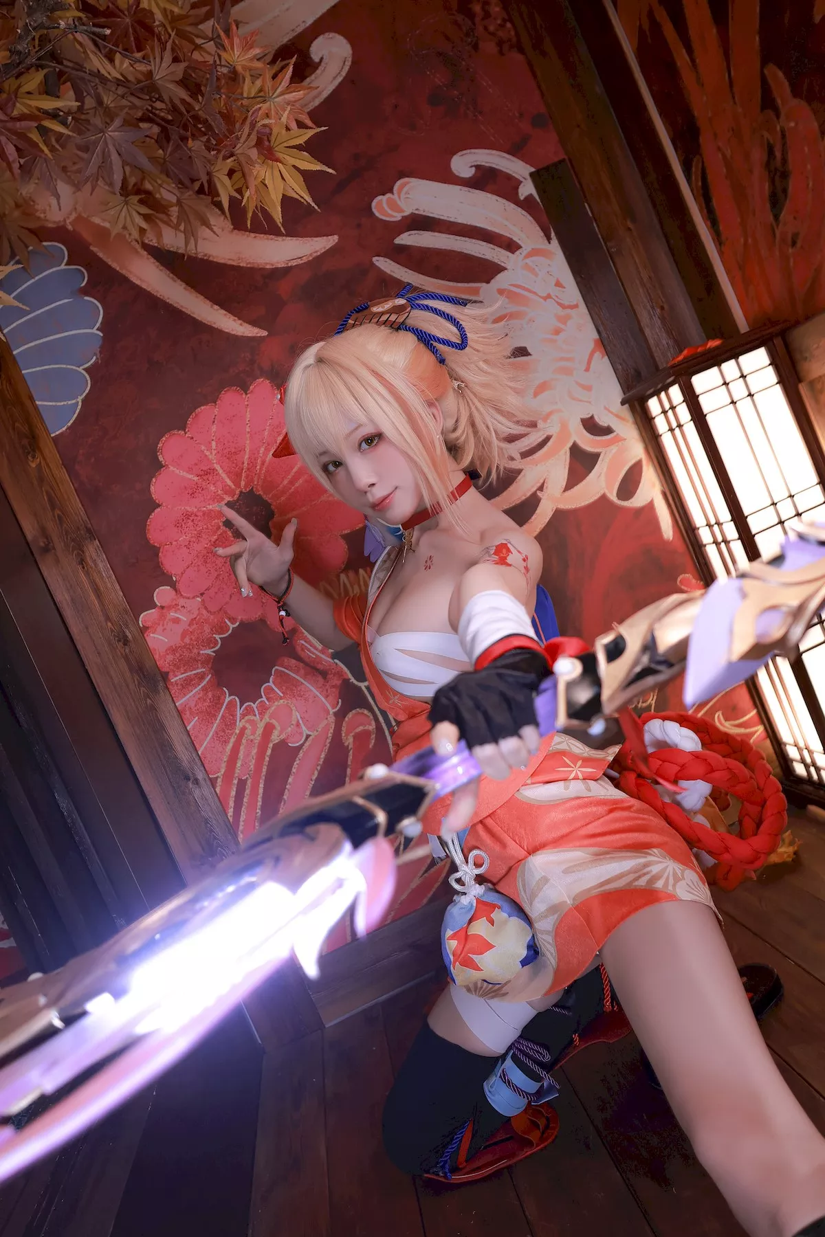 风情私拍 尤物Cosplay 水淼 aqua  宵宫 Vol.1