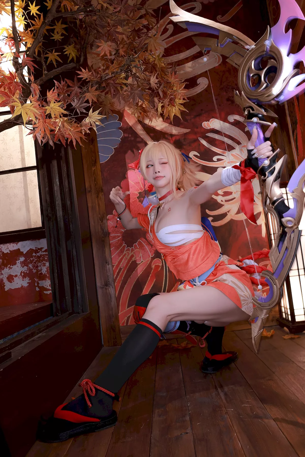 风情私拍 尤物Cosplay 水淼 aqua  宵宫 Vol.1