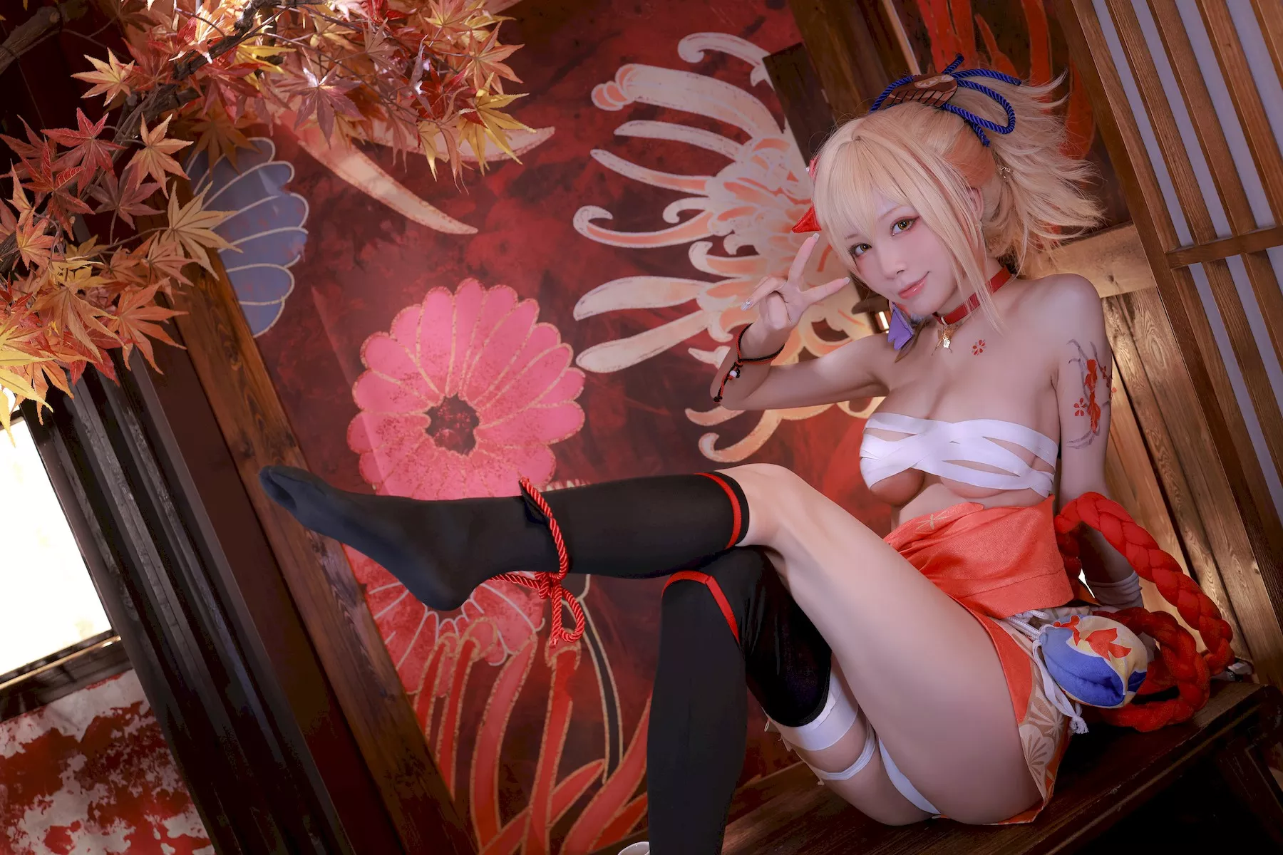 风情私拍 尤物Cosplay 水淼 aqua  宵宫 Vol.1