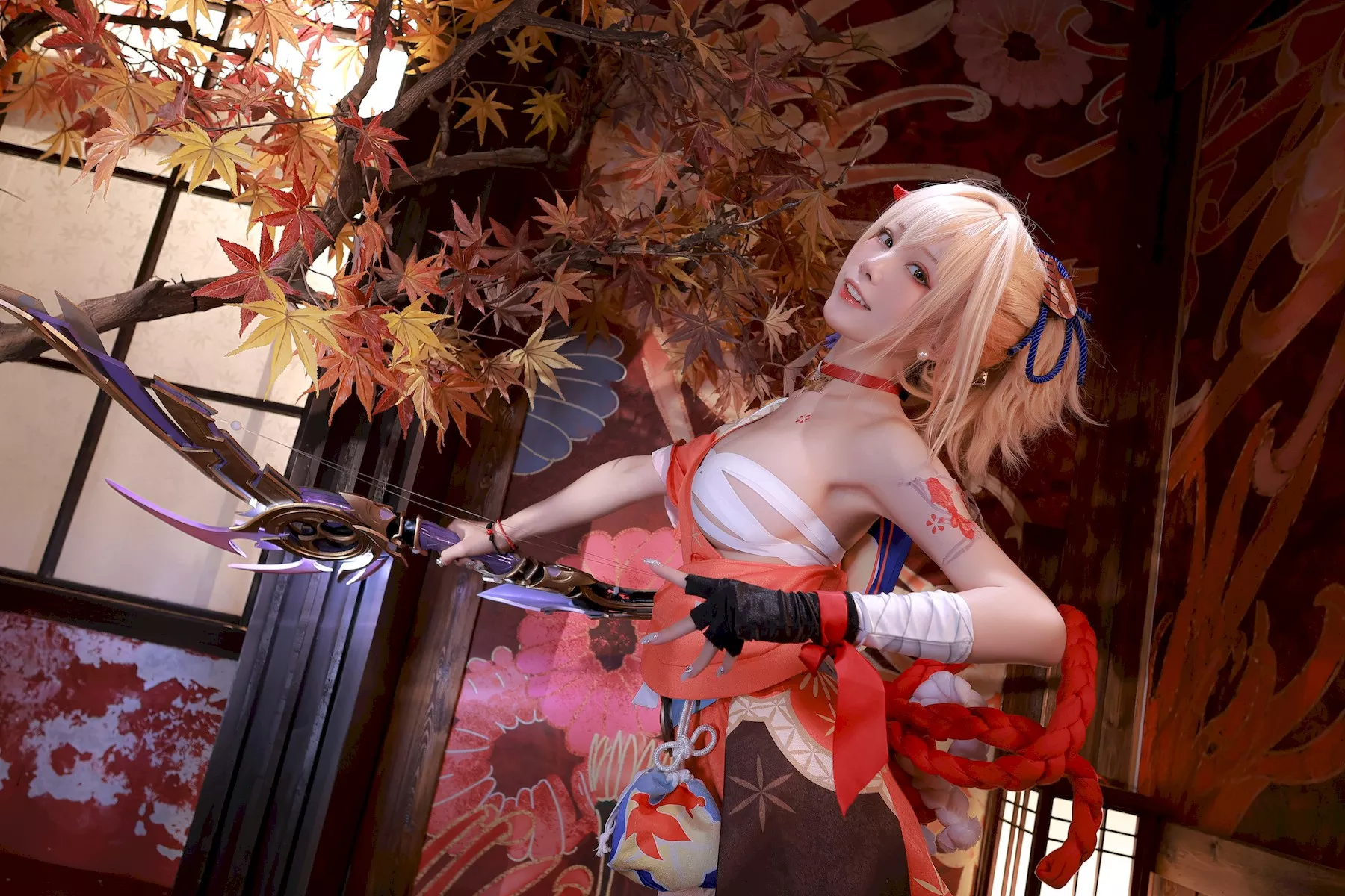风情私拍 尤物Cosplay 水淼 aqua  宵宫 Vol.1