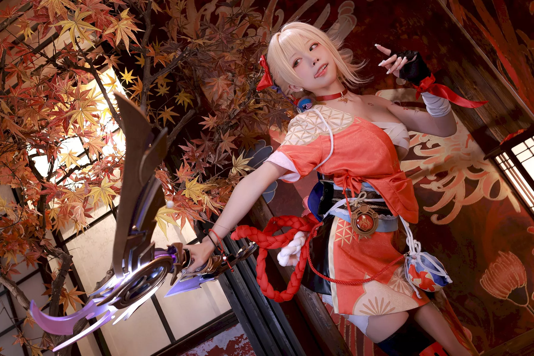 风情私拍 尤物Cosplay 水淼 aqua  宵宫 Vol.1