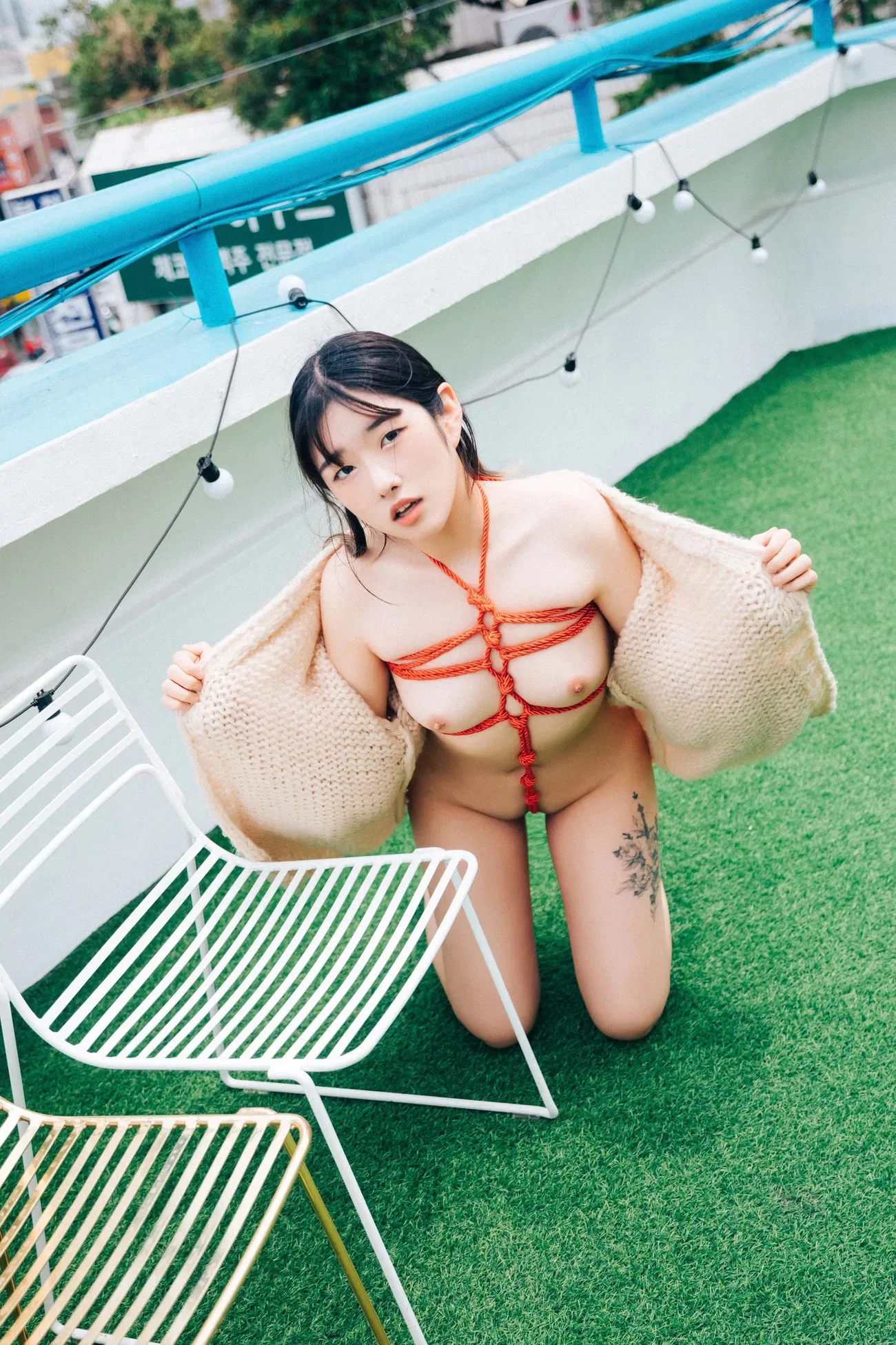 ( 全集修正 Sonson 【Loozy Bondage 高丽丽人写真 S.Ver)  高丽丽人写真 Camp  淫惰菇凉 】