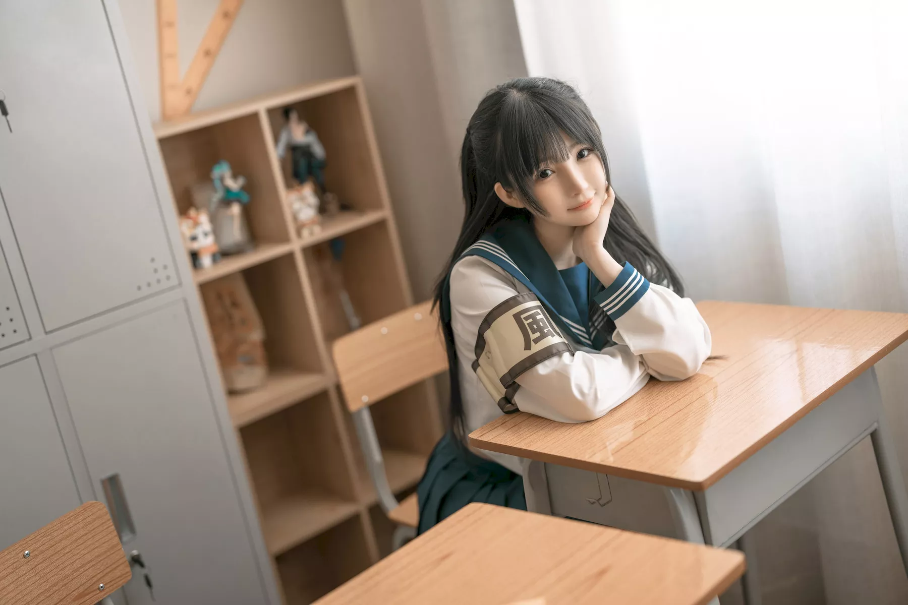 风纪委员 �@井宁宁 撩人私摄 仙女Cosplay
