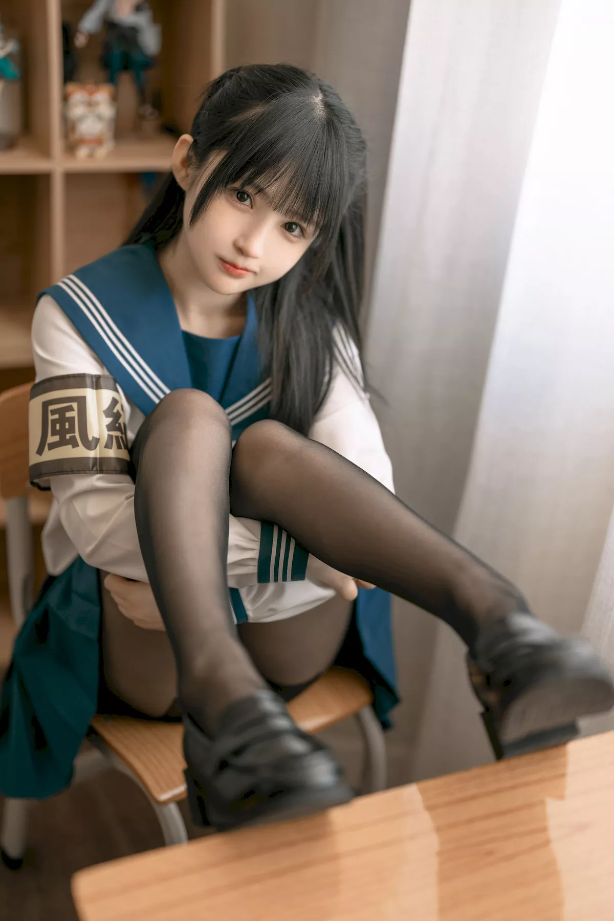 风纪委员 �@井宁宁 撩人私摄 仙女Cosplay