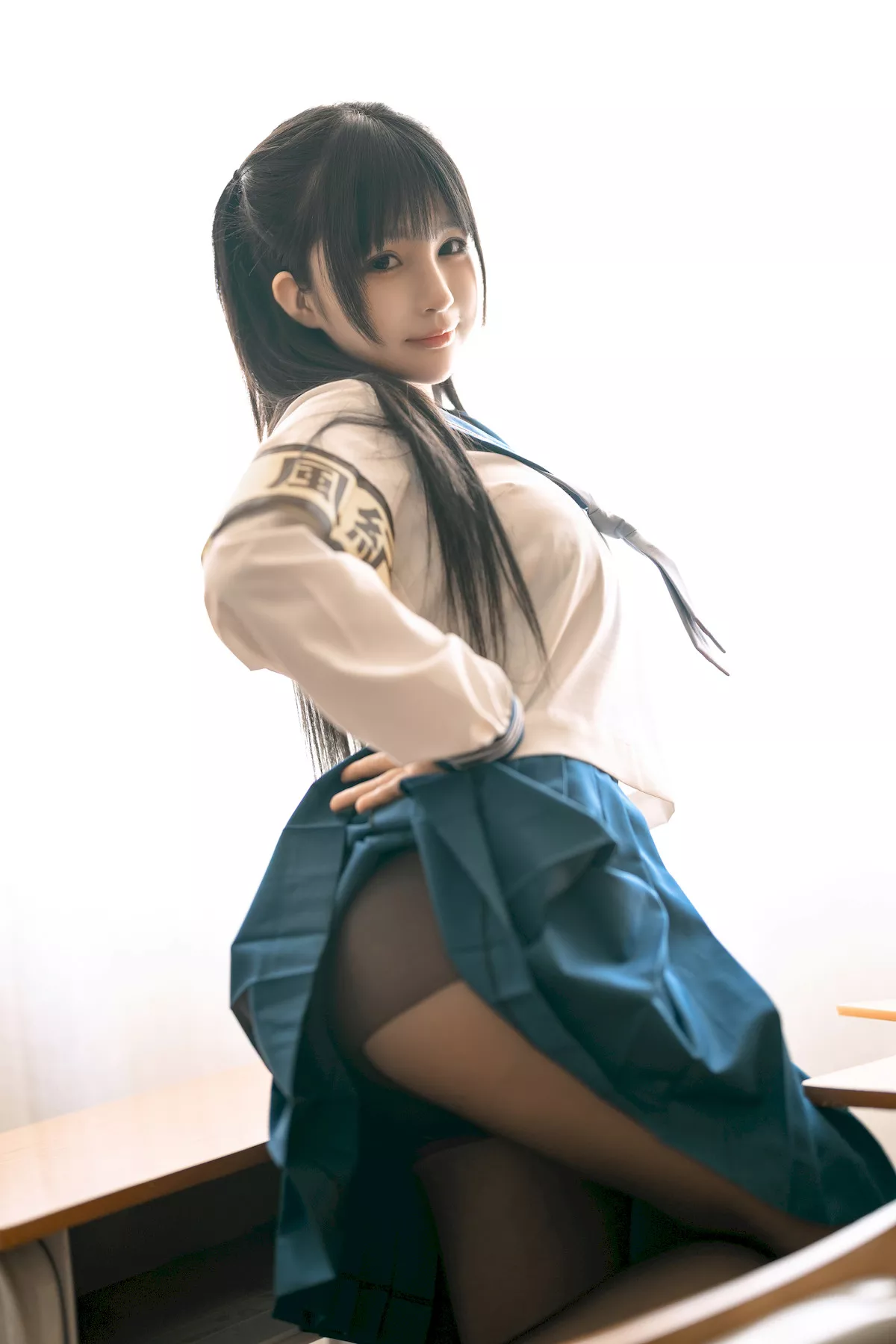 风纪委员 �@井宁宁 撩人私摄 仙女Cosplay