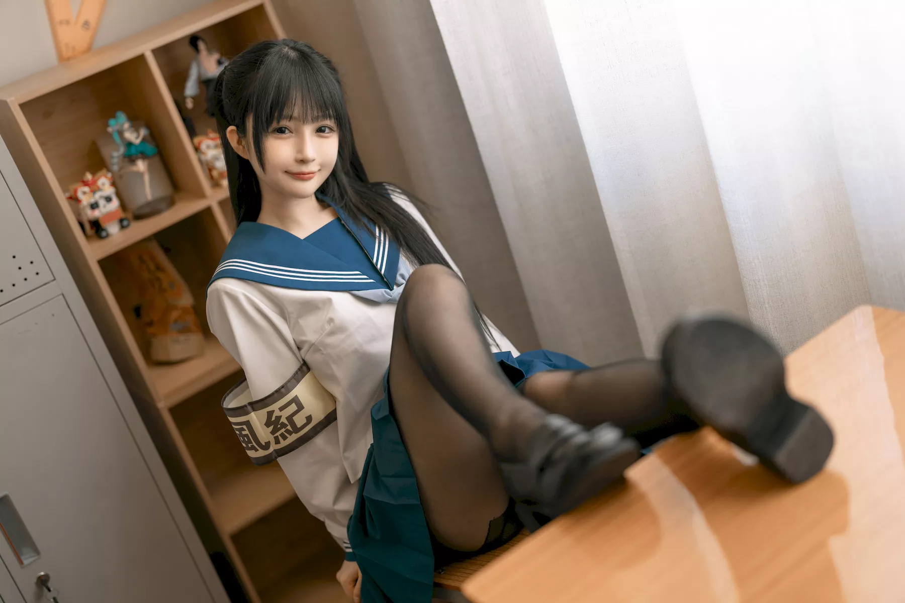 风纪委员 �@井宁宁 撩人私摄 仙女Cosplay