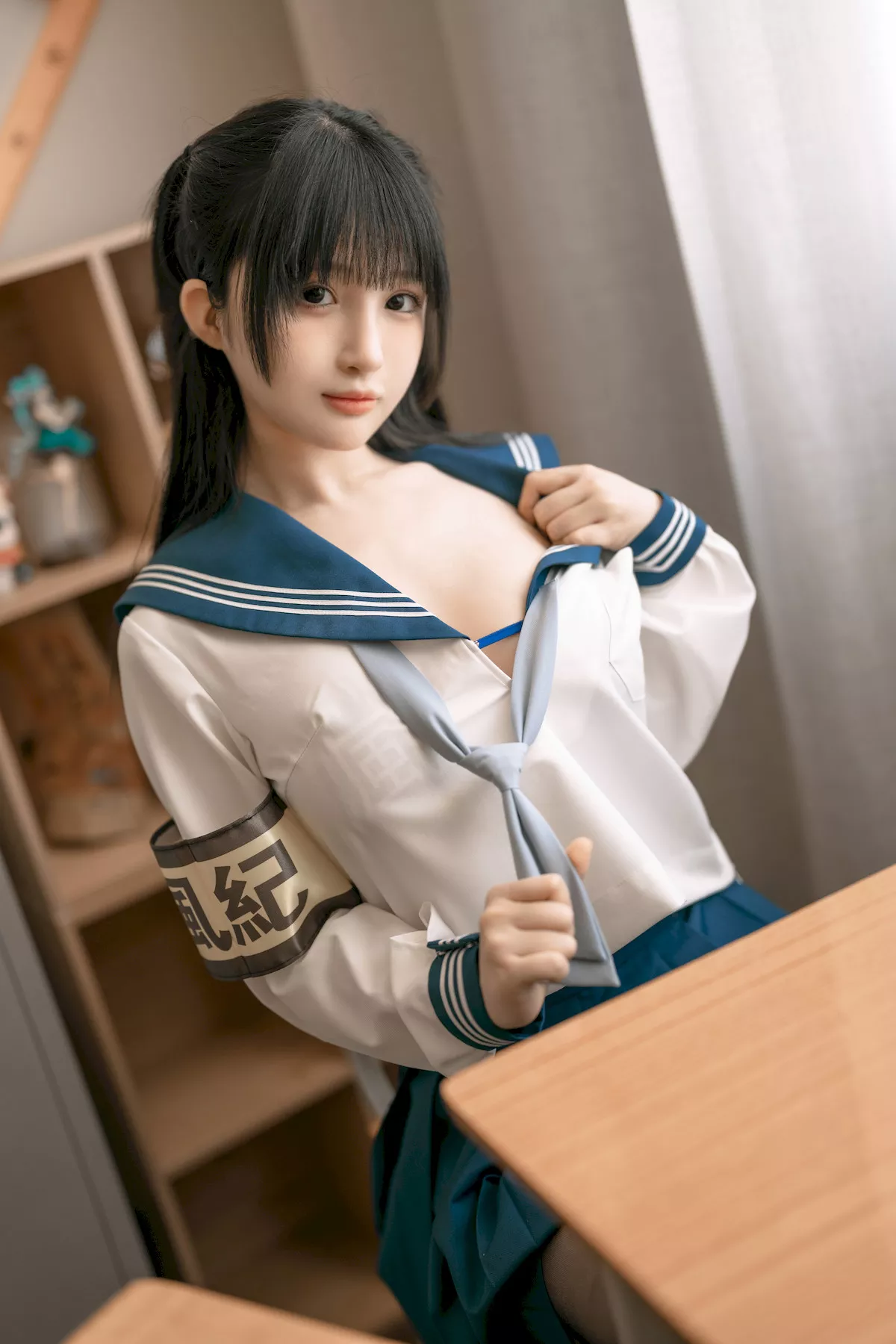 风纪委员 �@井宁宁 撩人私摄 仙女Cosplay