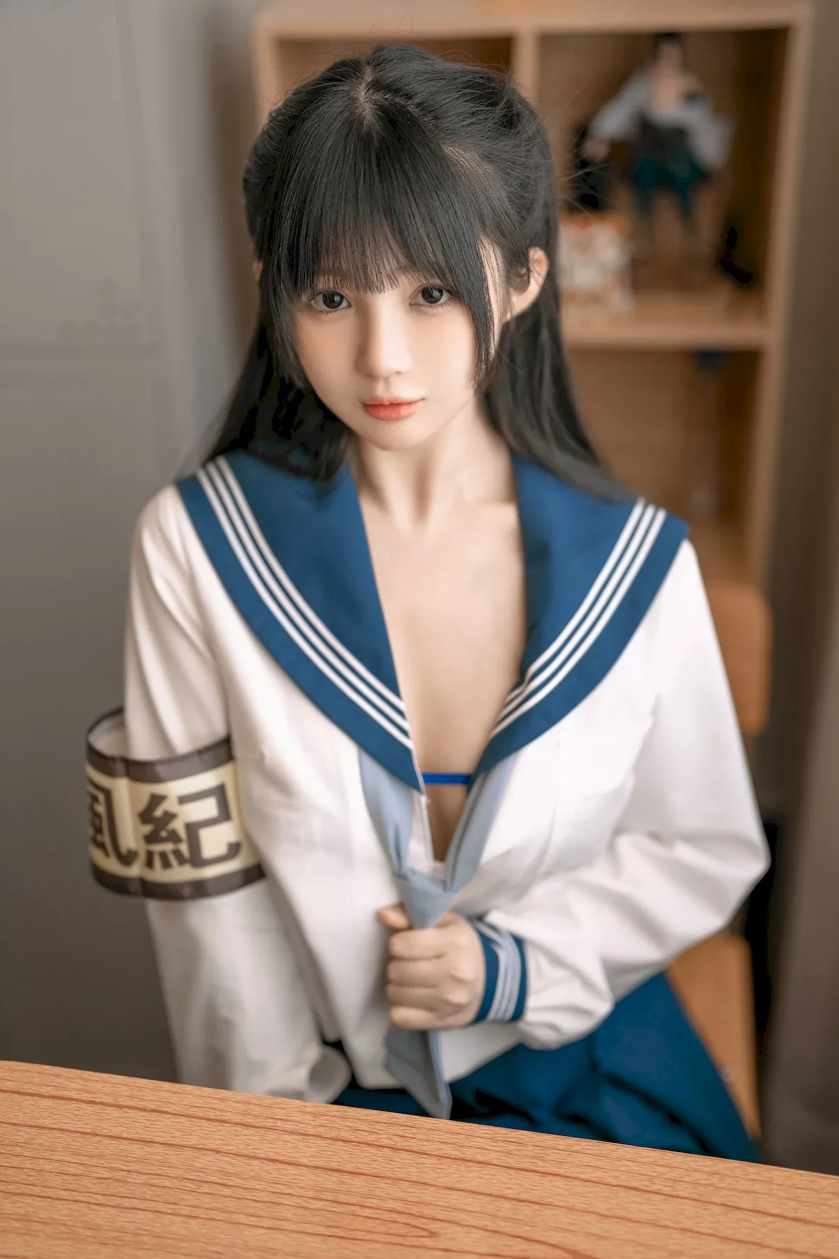 风纪委员 �@井宁宁 撩人私摄 仙女Cosplay