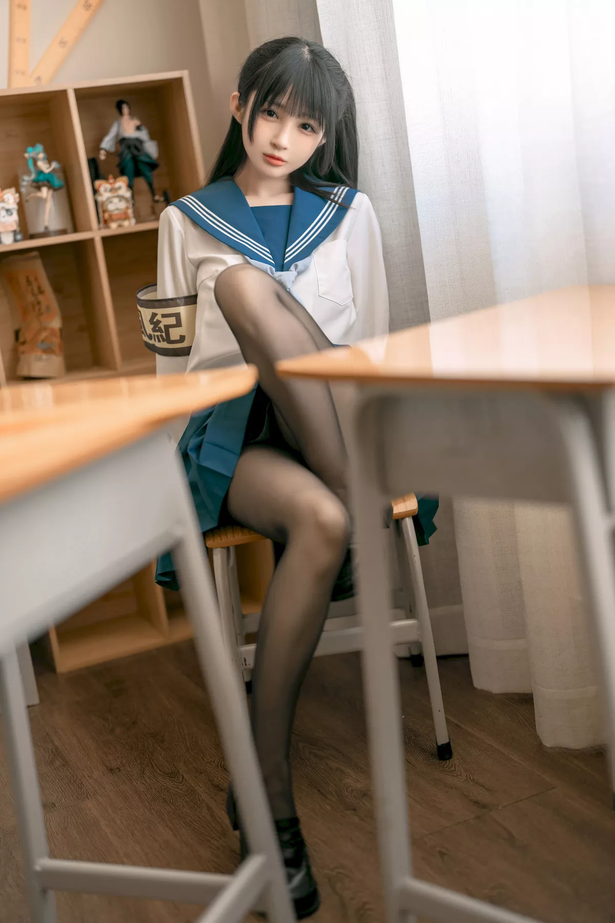 风纪委员 �@井宁宁 撩人私摄 仙女Cosplay