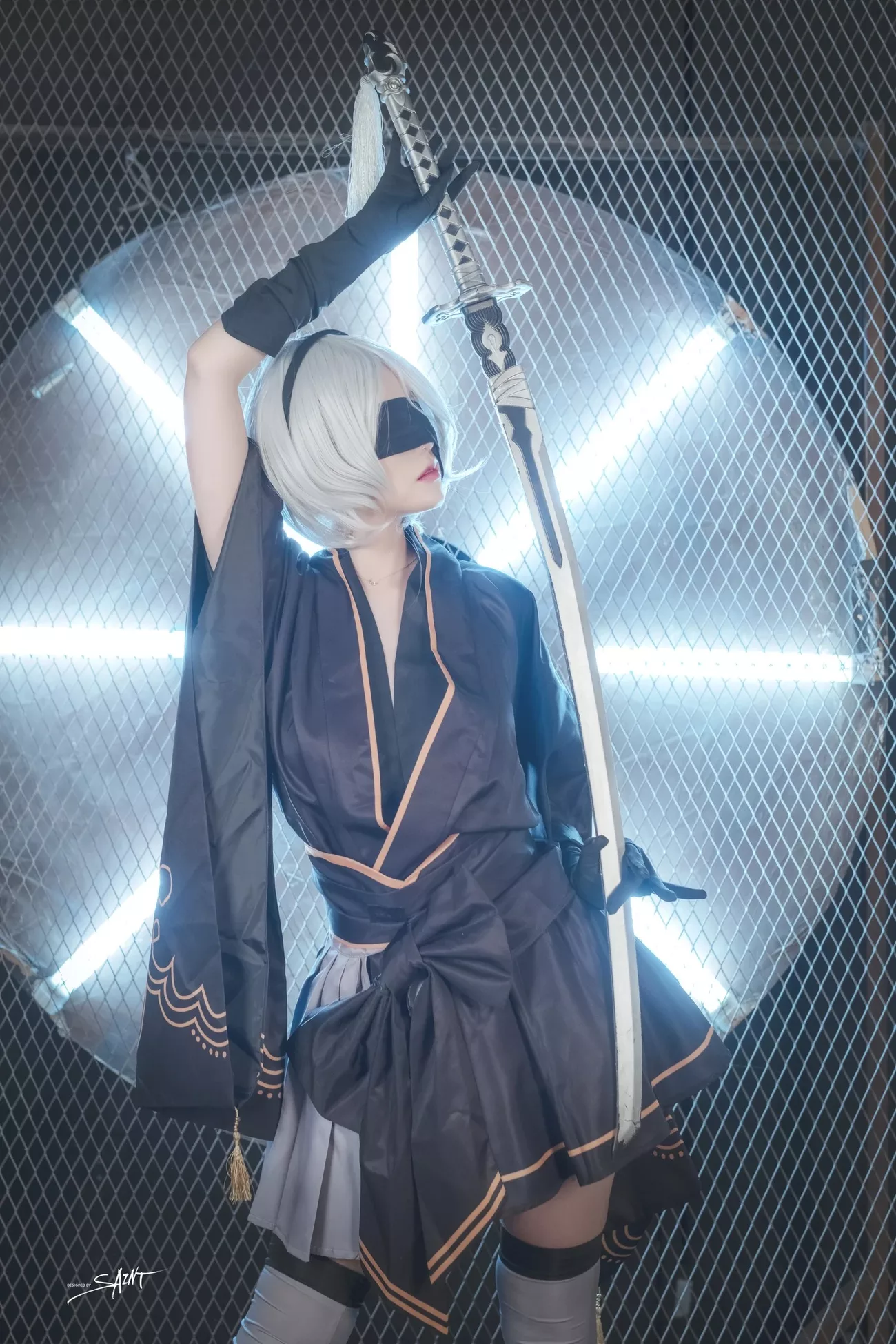 2B(31P) Nier  Automata Yuna 【SAINT Photolife  高丽女神影像 遮光生活】