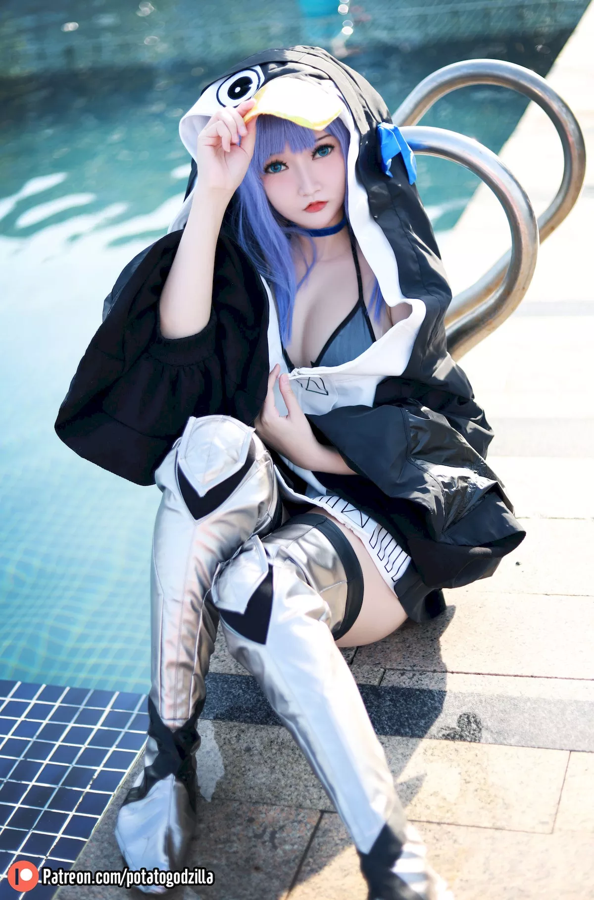 迷人私房 Godzilla Potato 美人Cosplay 水着