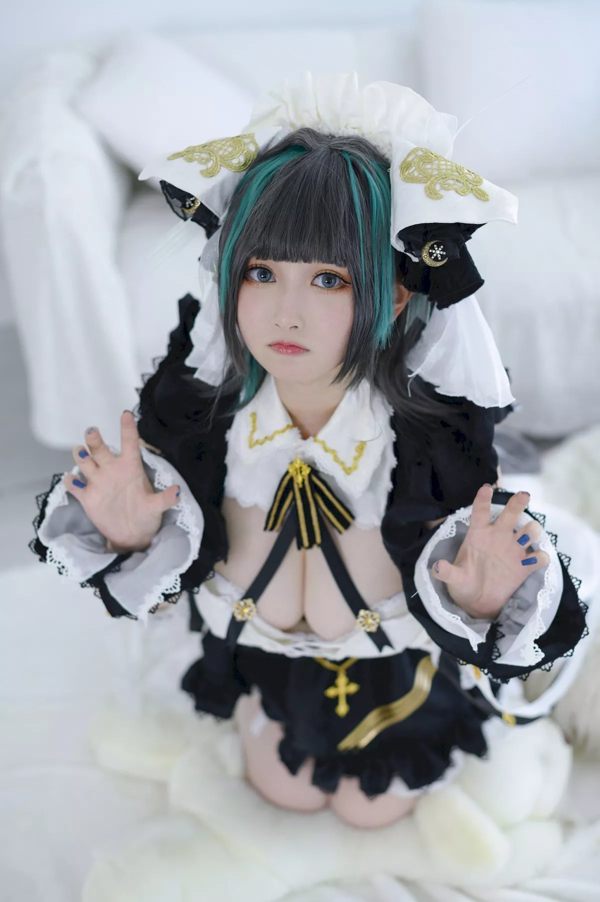 魅魔私拍 PAKI酱 女神Cosplay 柴郡