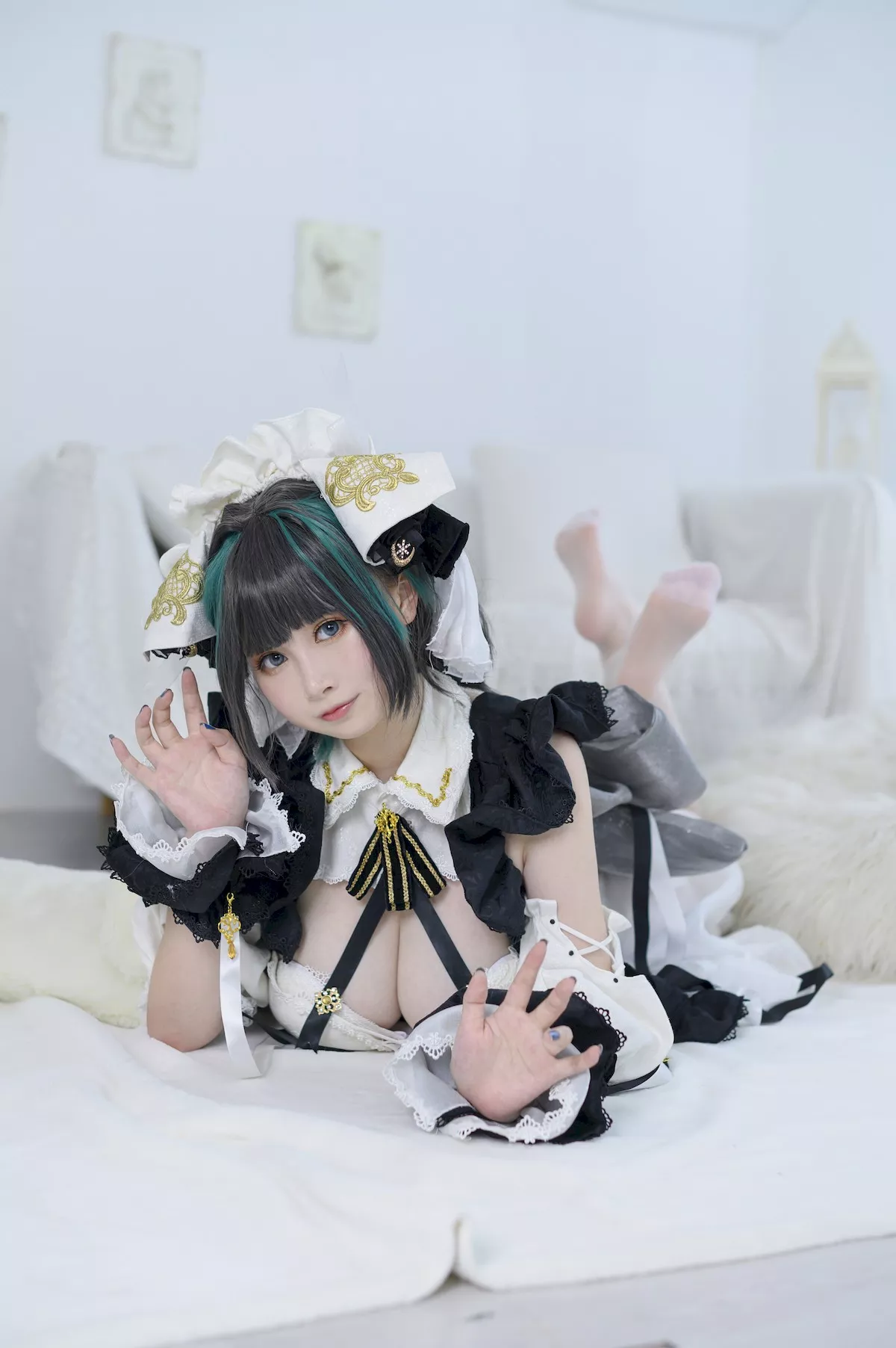 魅魔私拍 PAKI酱 女神Cosplay 柴郡