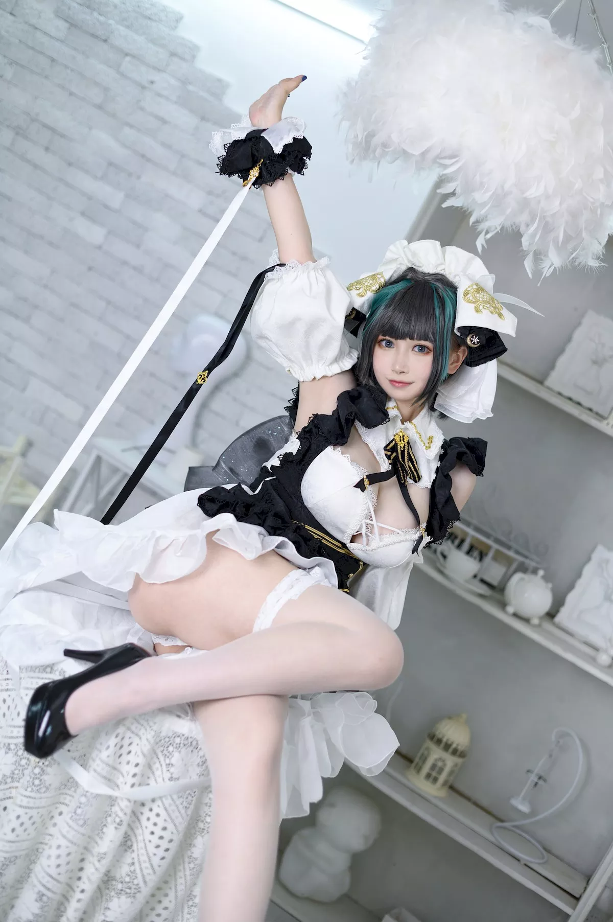 魅魔私拍 PAKI酱 女神Cosplay 柴郡