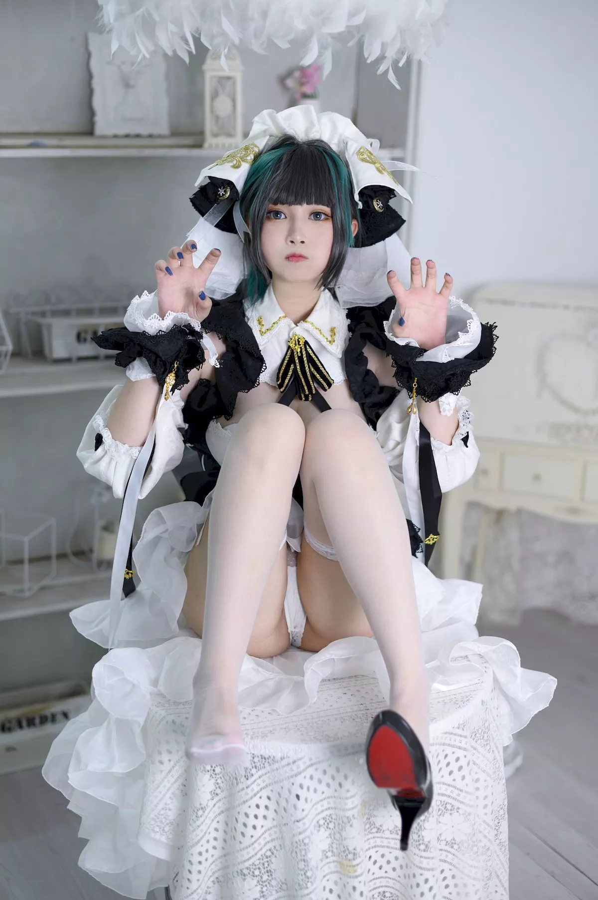 魅魔私拍 PAKI酱 女神Cosplay 柴郡