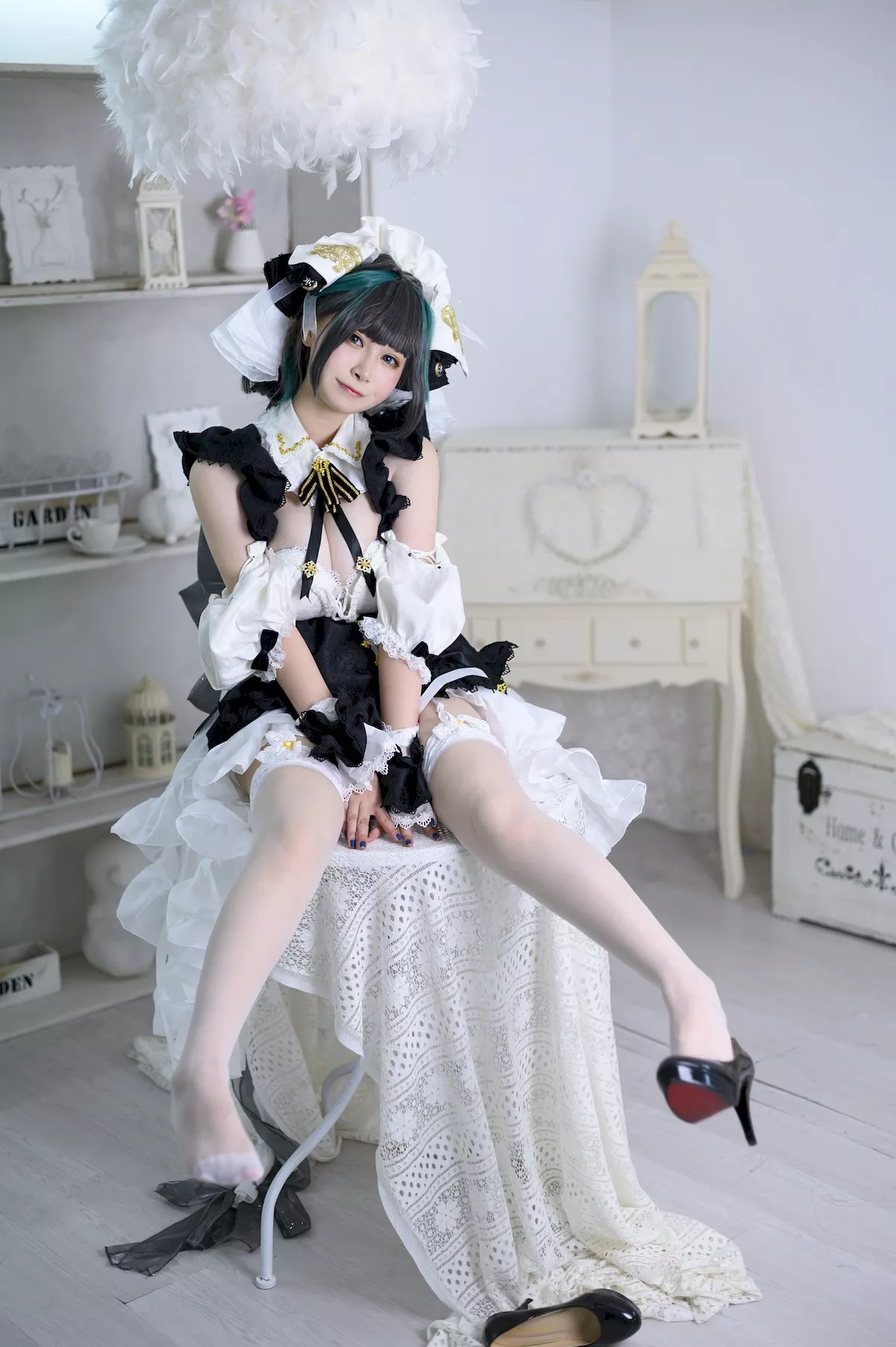 魅魔私拍 PAKI酱 女神Cosplay 柴郡