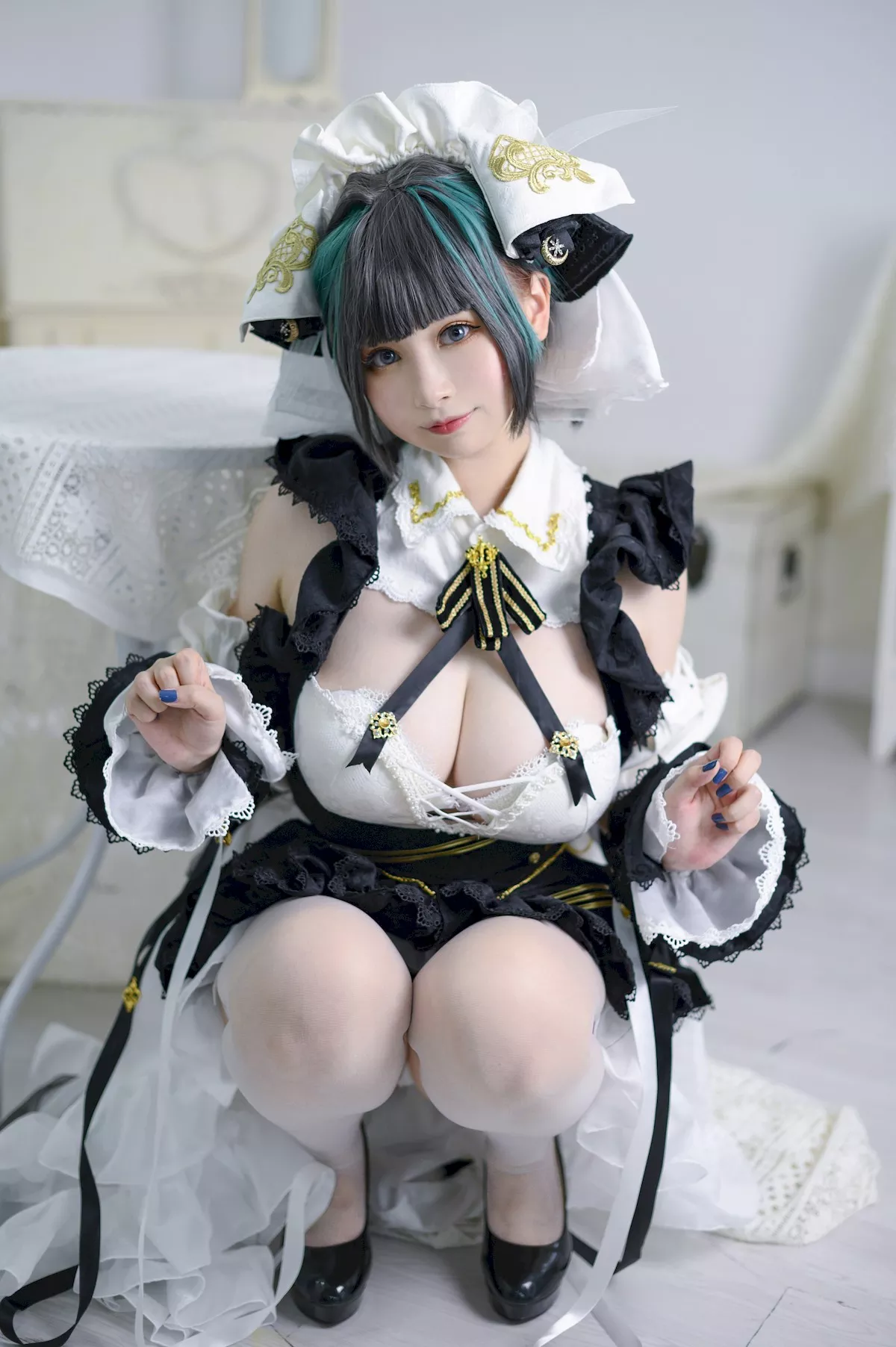 魅魔私拍 PAKI酱 女神Cosplay 柴郡