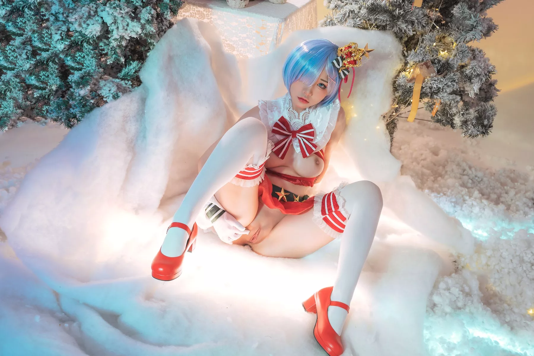 Re：从零开始的 爆机女孩 圣诞节 喵小吉 美女Cosplay