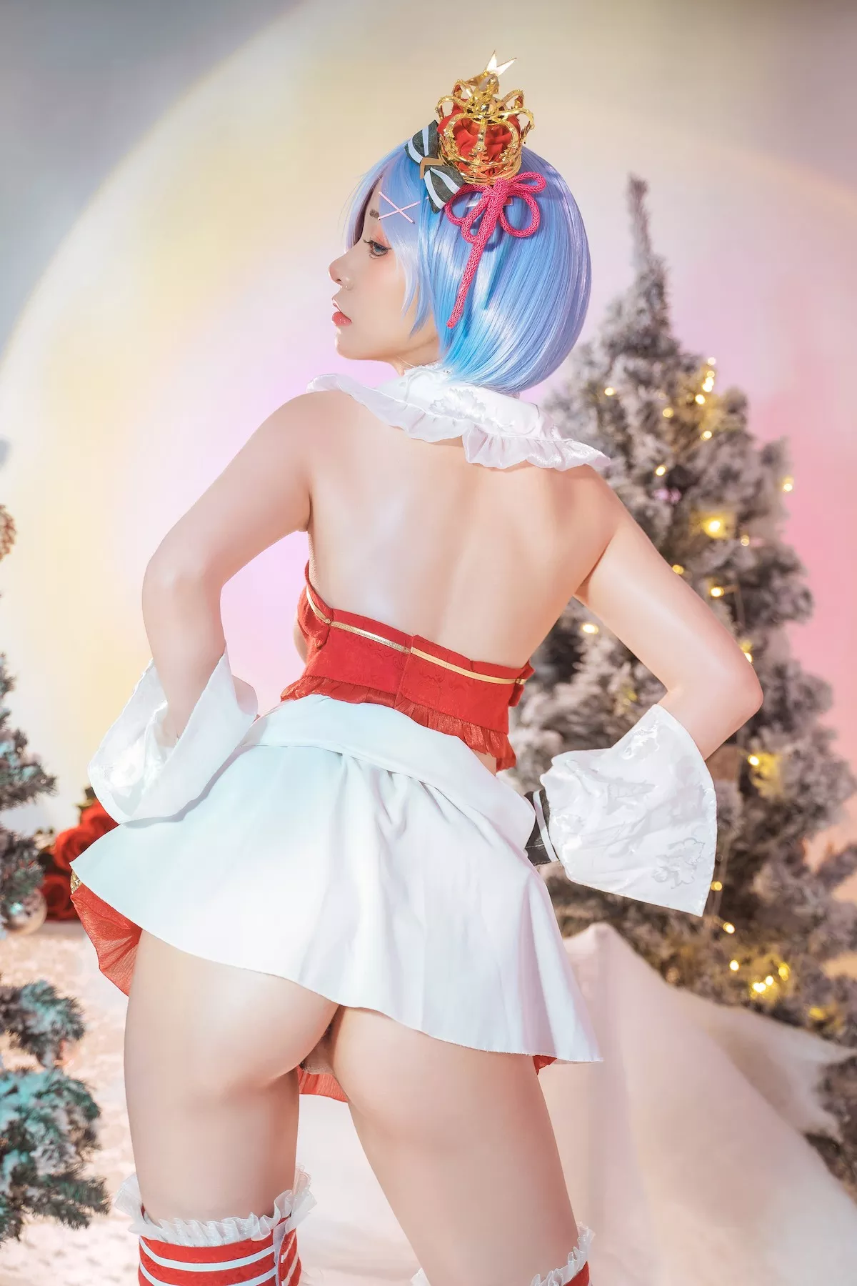 Re：从零开始的 爆机女孩 圣诞节 喵小吉 美女Cosplay