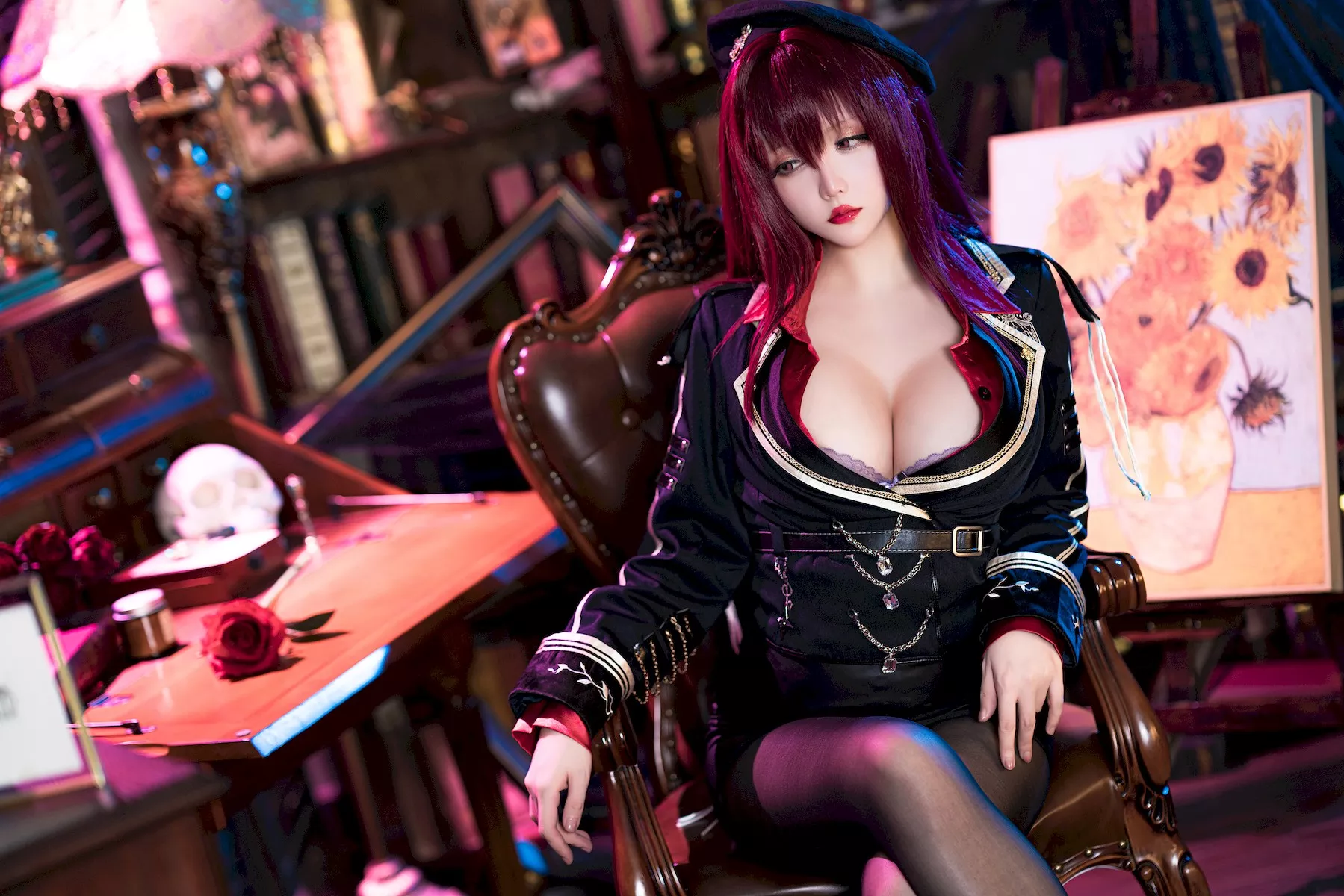 佳人Cosplay 星之迟迟 真红教枪 斯卡哈