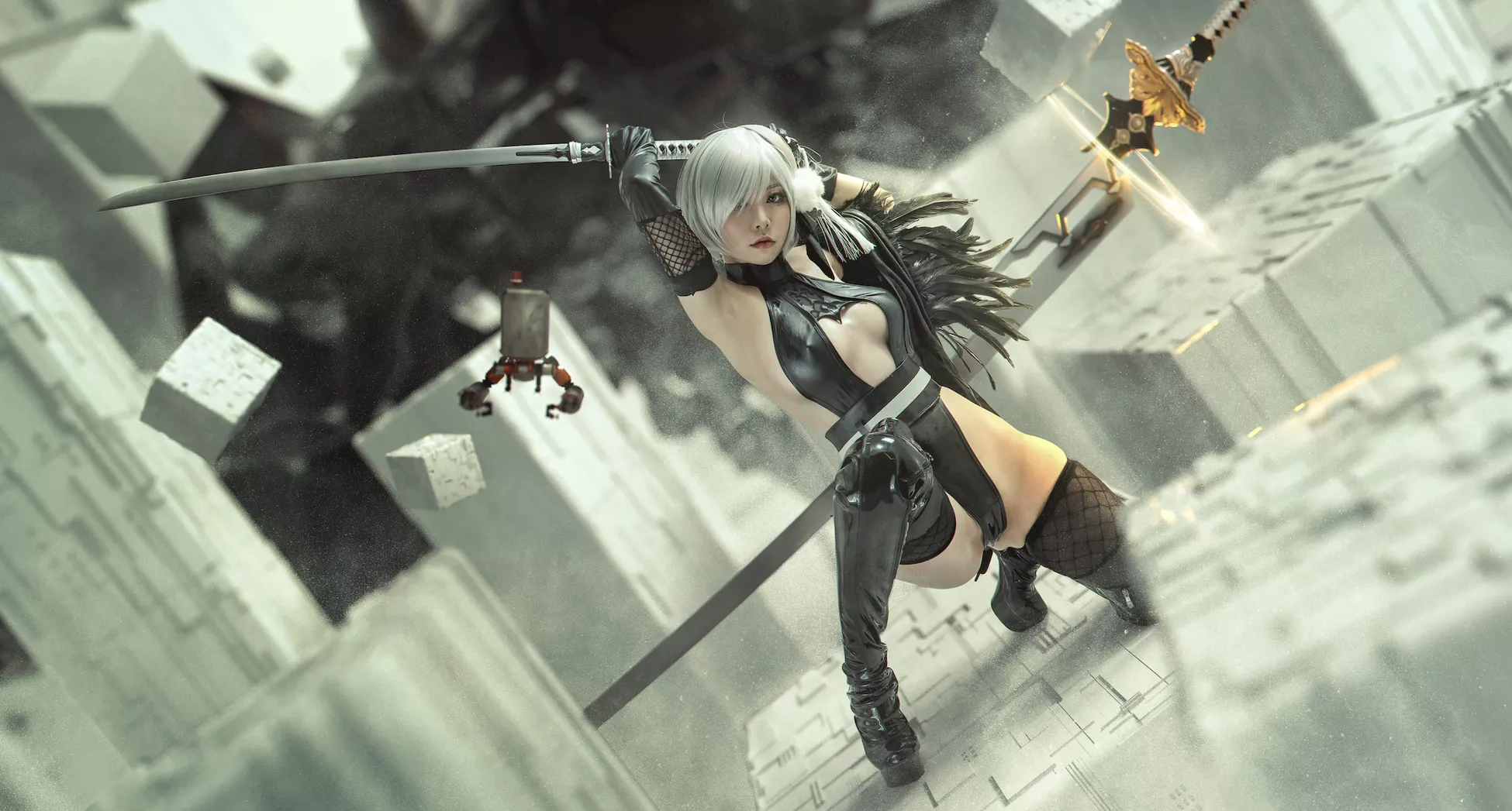 喵小吉 爆机女孩 尼尔机械纪元 人形兵器 女神Cosplay