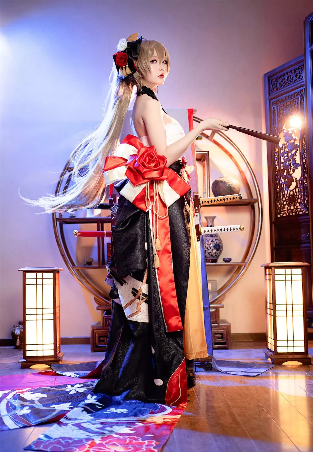 星之迟迟 碧蓝航线 让巴 美女Cosplay