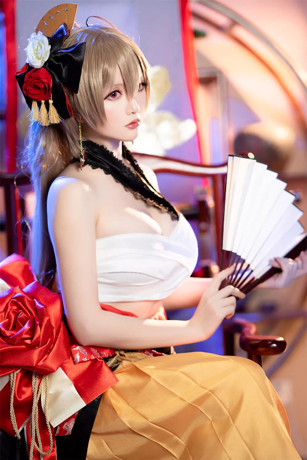 星之迟迟 碧蓝航线 让巴 美女Cosplay