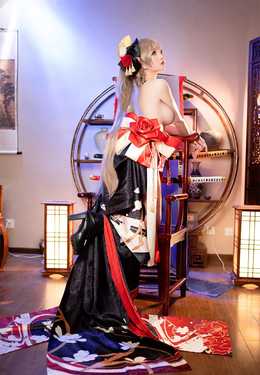 星之迟迟 碧蓝航线 让巴 美女Cosplay