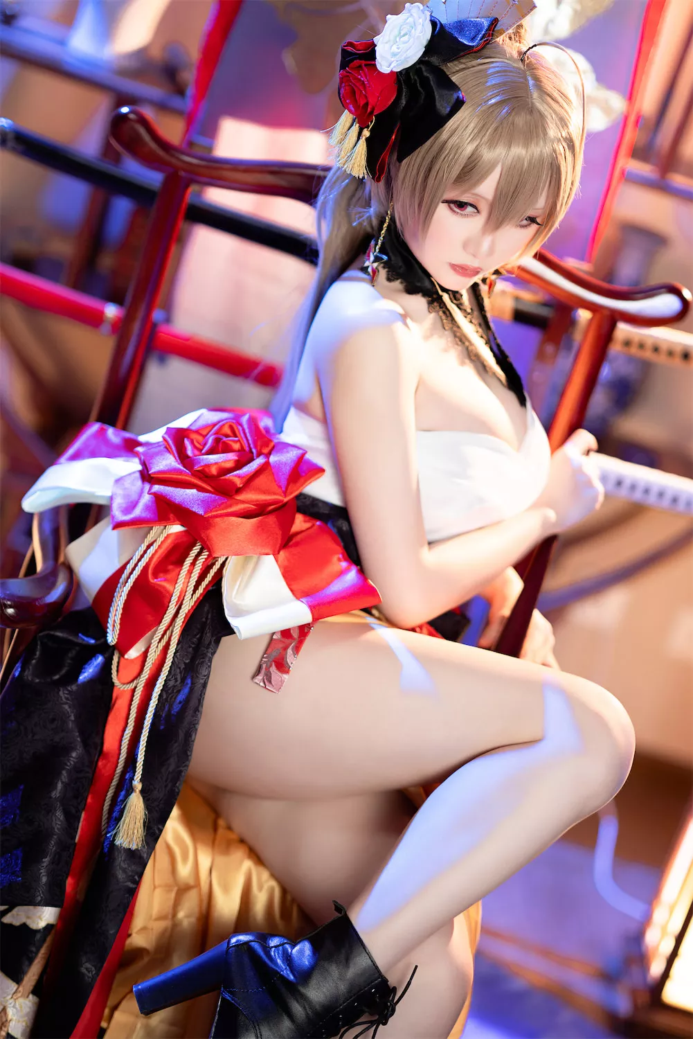 星之迟迟 碧蓝航线 让巴 美女Cosplay