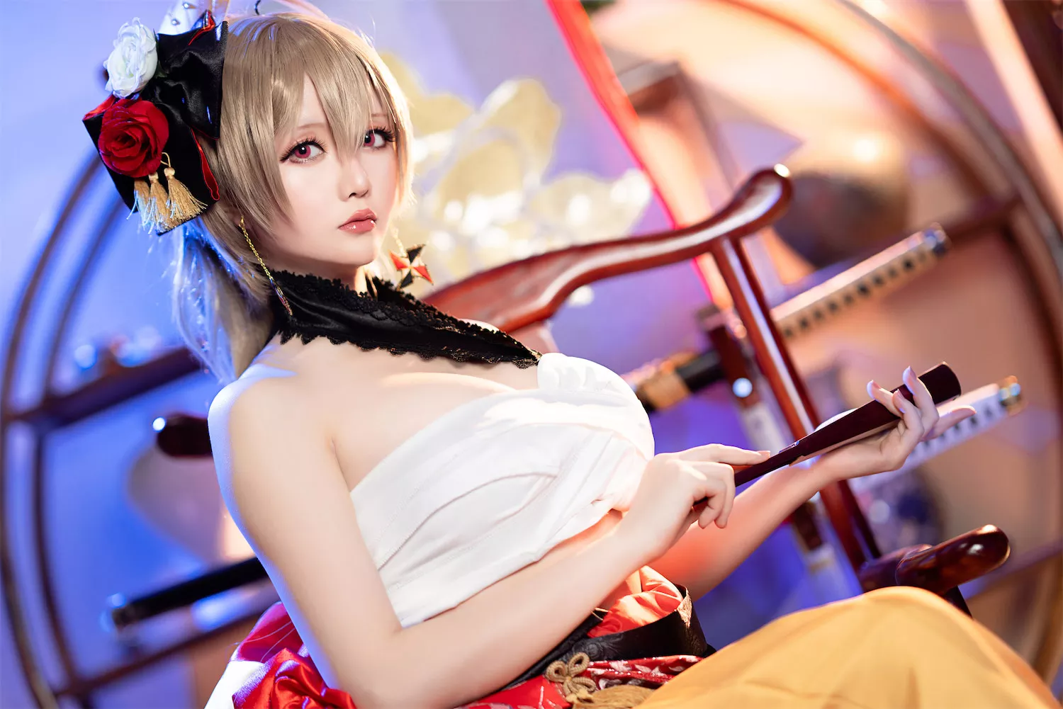 星之迟迟 碧蓝航线 让巴 美女Cosplay