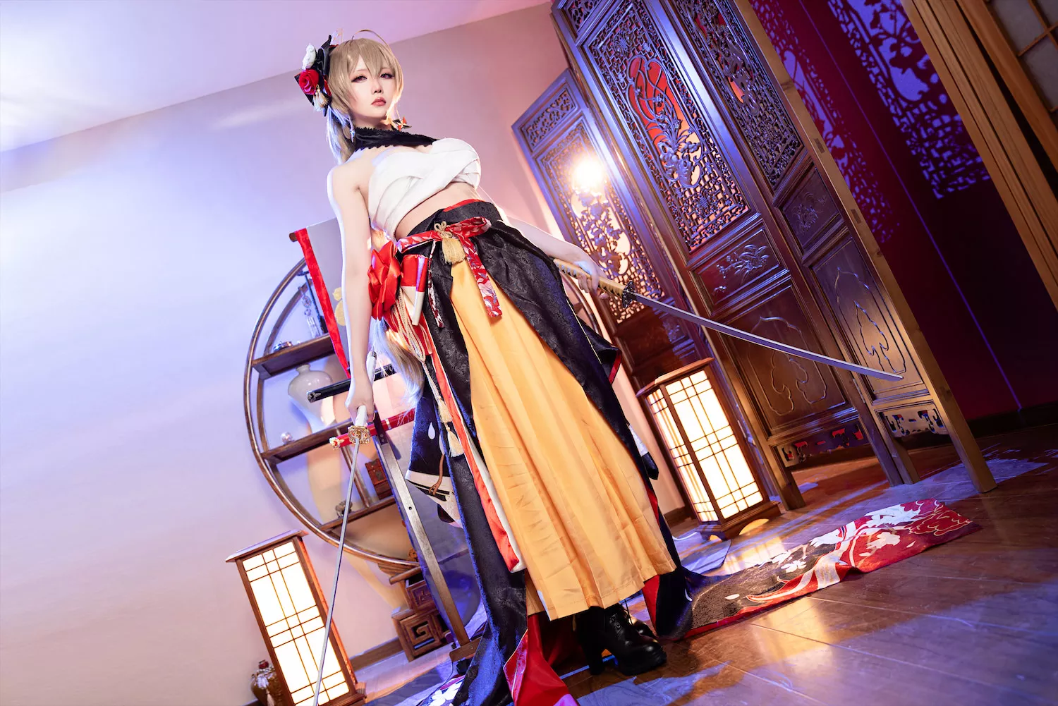 星之迟迟 碧蓝航线 让巴 美女Cosplay