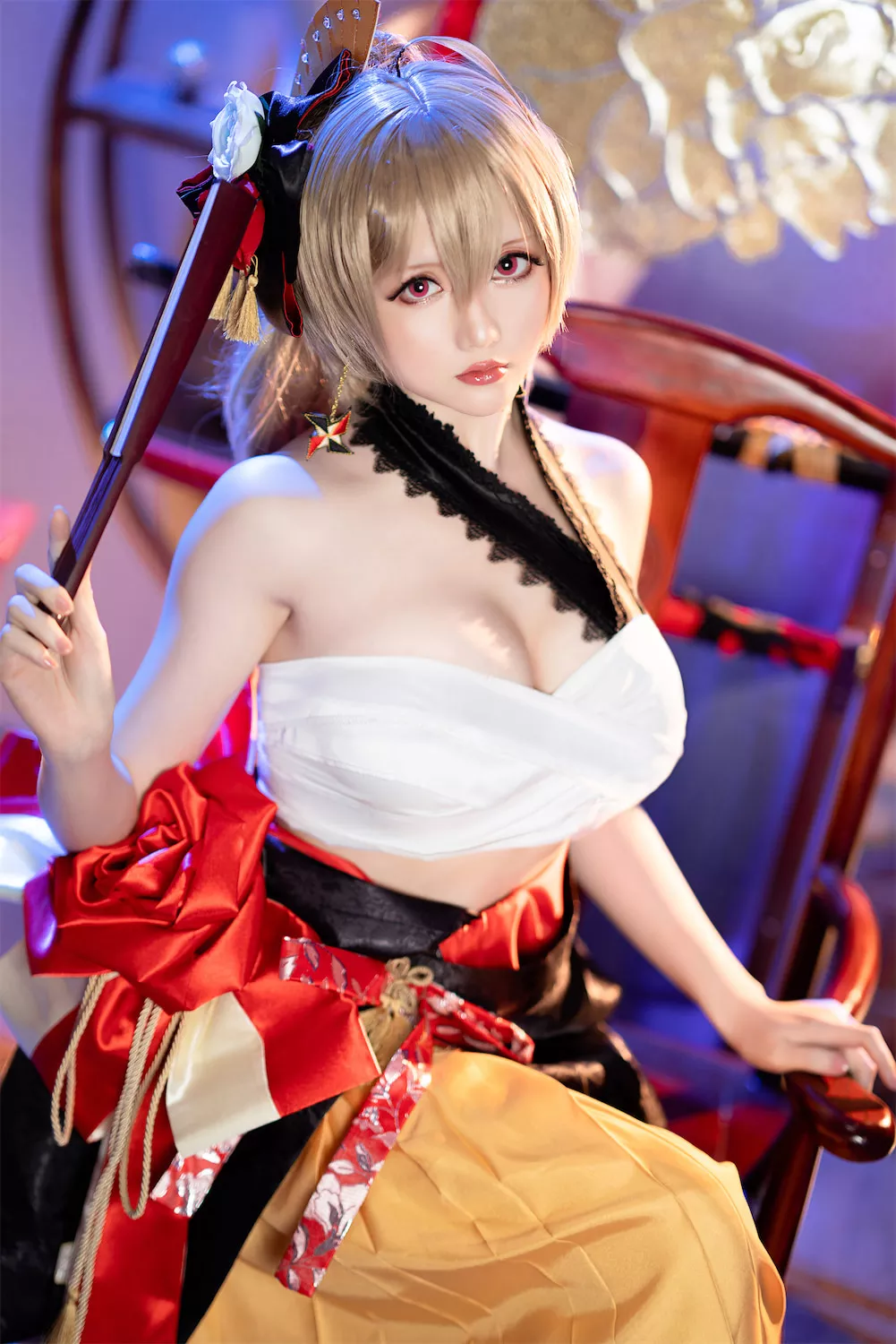星之迟迟 碧蓝航线 让巴 美女Cosplay