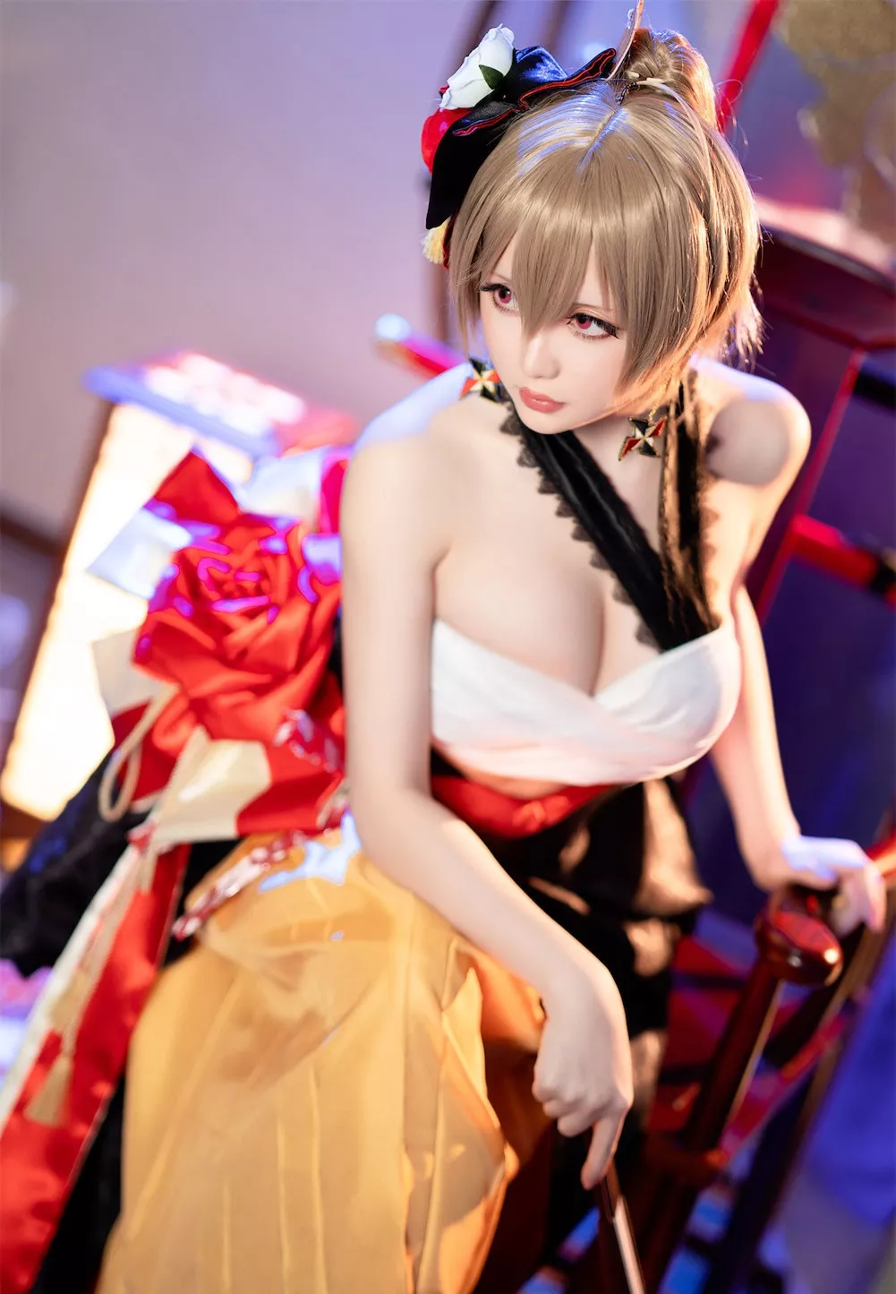 星之迟迟 碧蓝航线 让巴 美女Cosplay