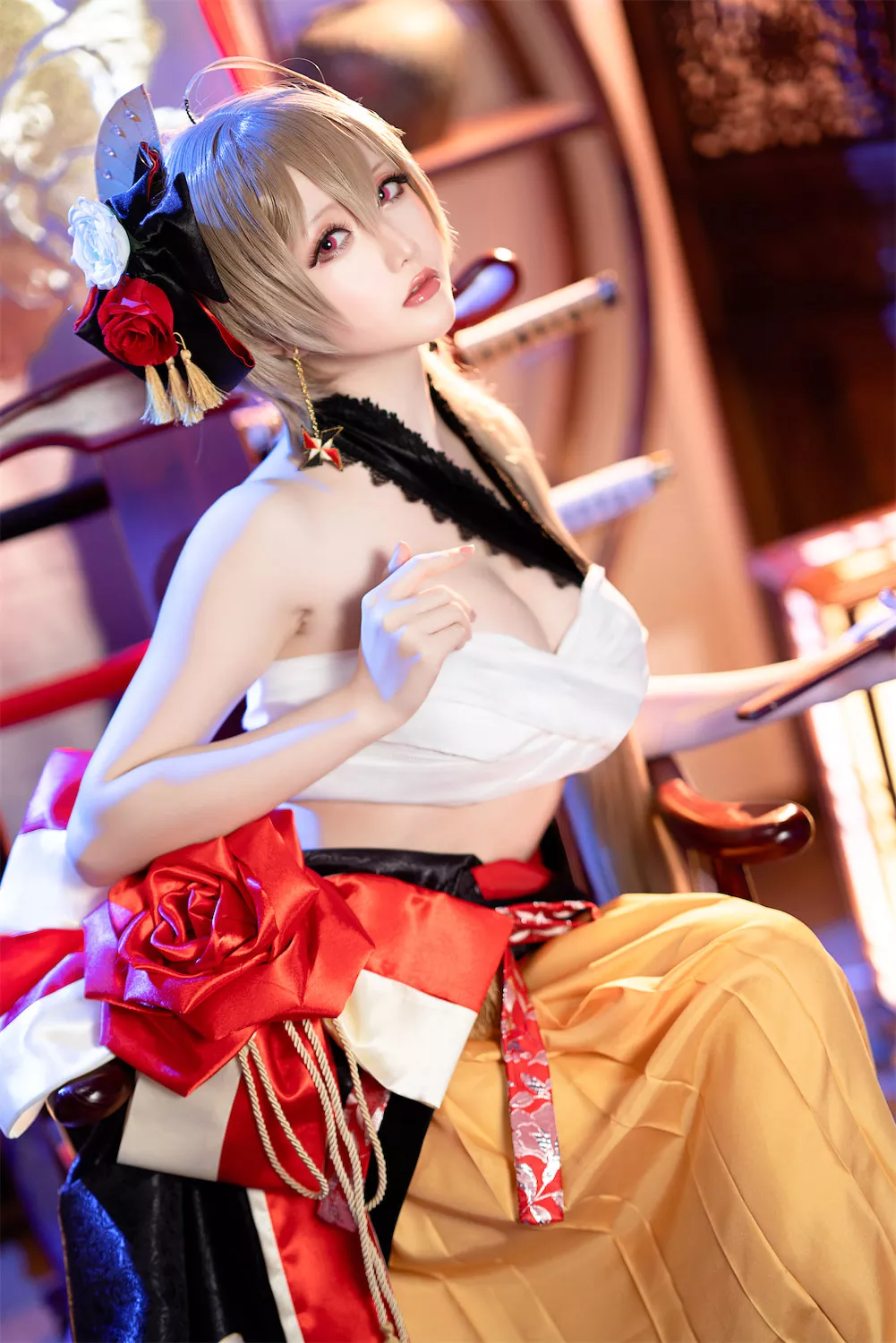 星之迟迟 碧蓝航线 让巴 美女Cosplay