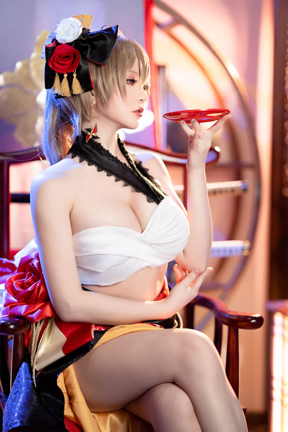 星之迟迟 碧蓝航线 让巴 美女Cosplay