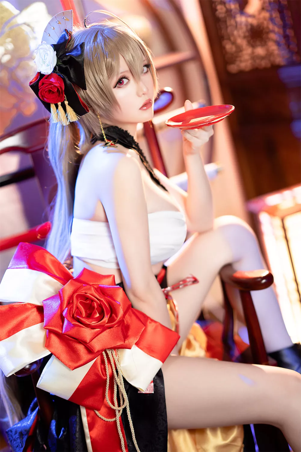 星之迟迟 碧蓝航线 让巴 美女Cosplay