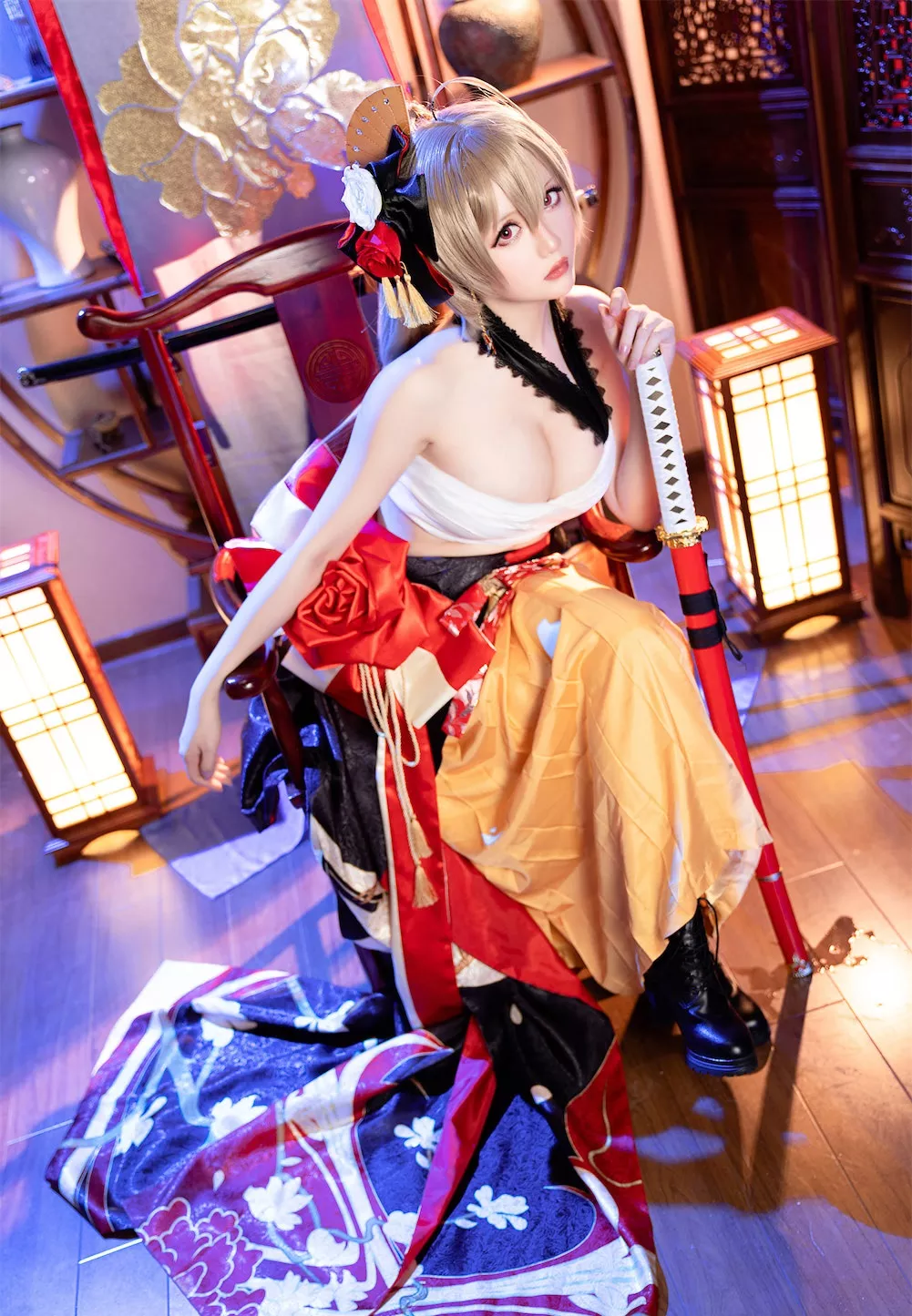 星之迟迟 碧蓝航线 让巴 美女Cosplay