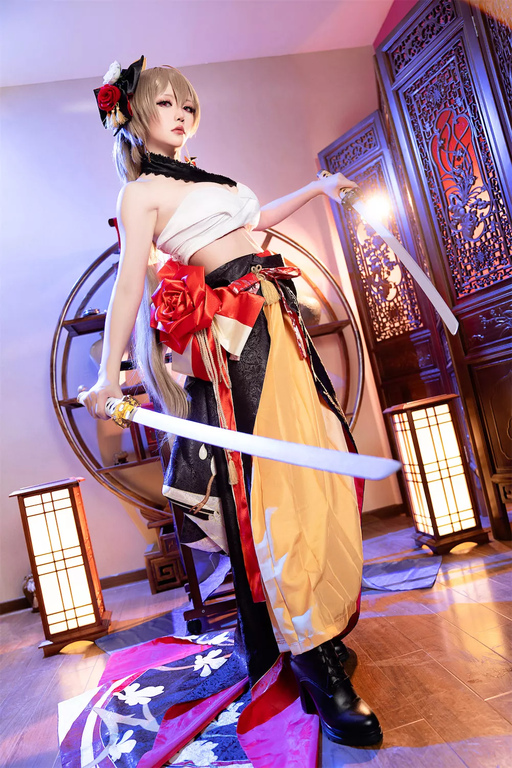 星之迟迟 碧蓝航线 让巴 美女Cosplay