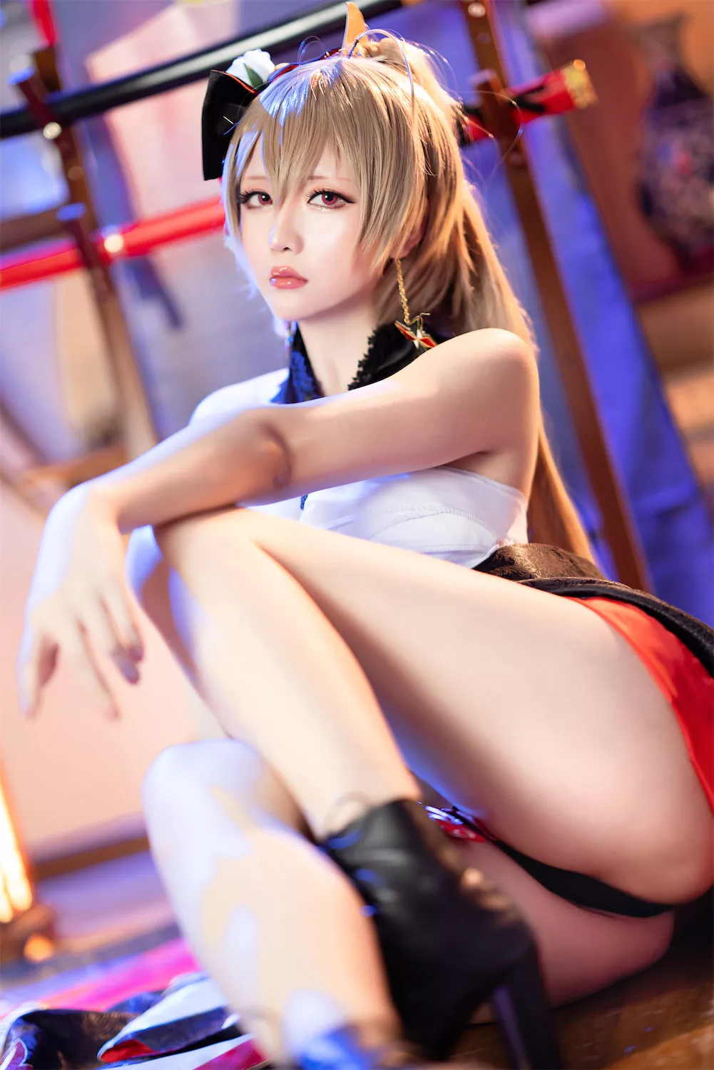 星之迟迟 碧蓝航线 让巴 美女Cosplay